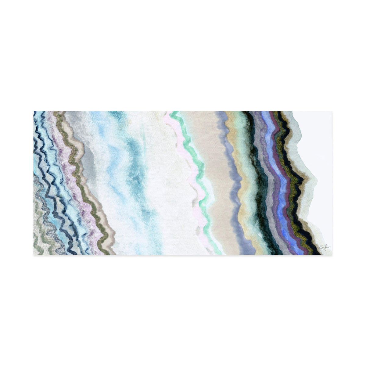 Light Between The Cracks Framed Art Print