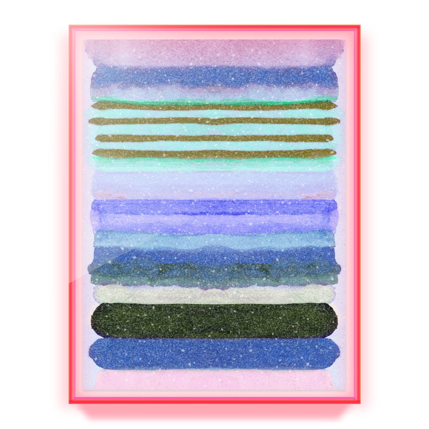 Be the Change Embellished Print