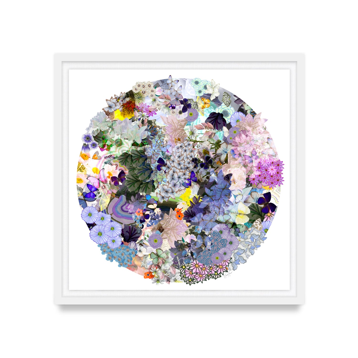 Bloom Portal Framed Art Print