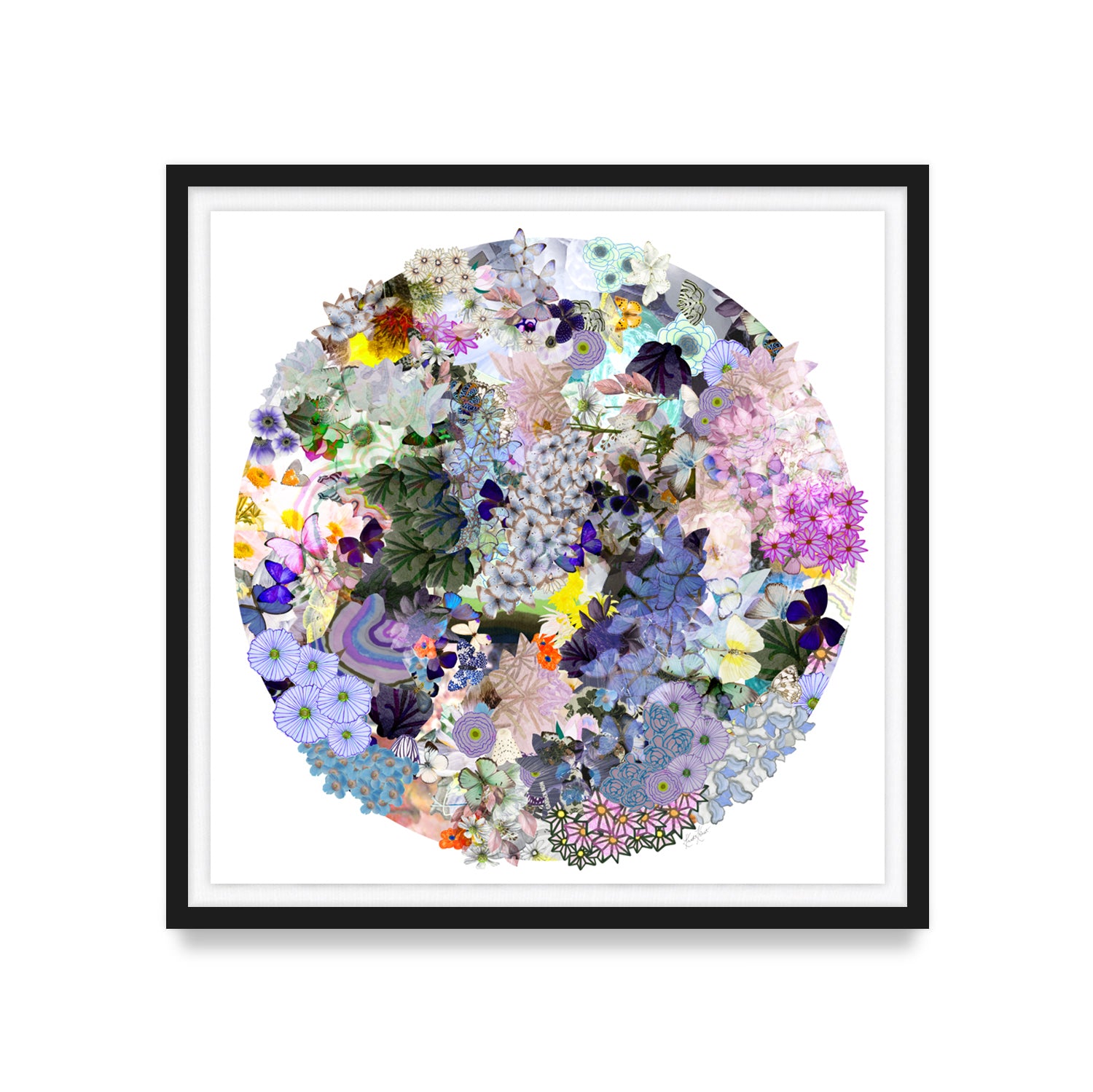 Bloom Portal Framed Art Print