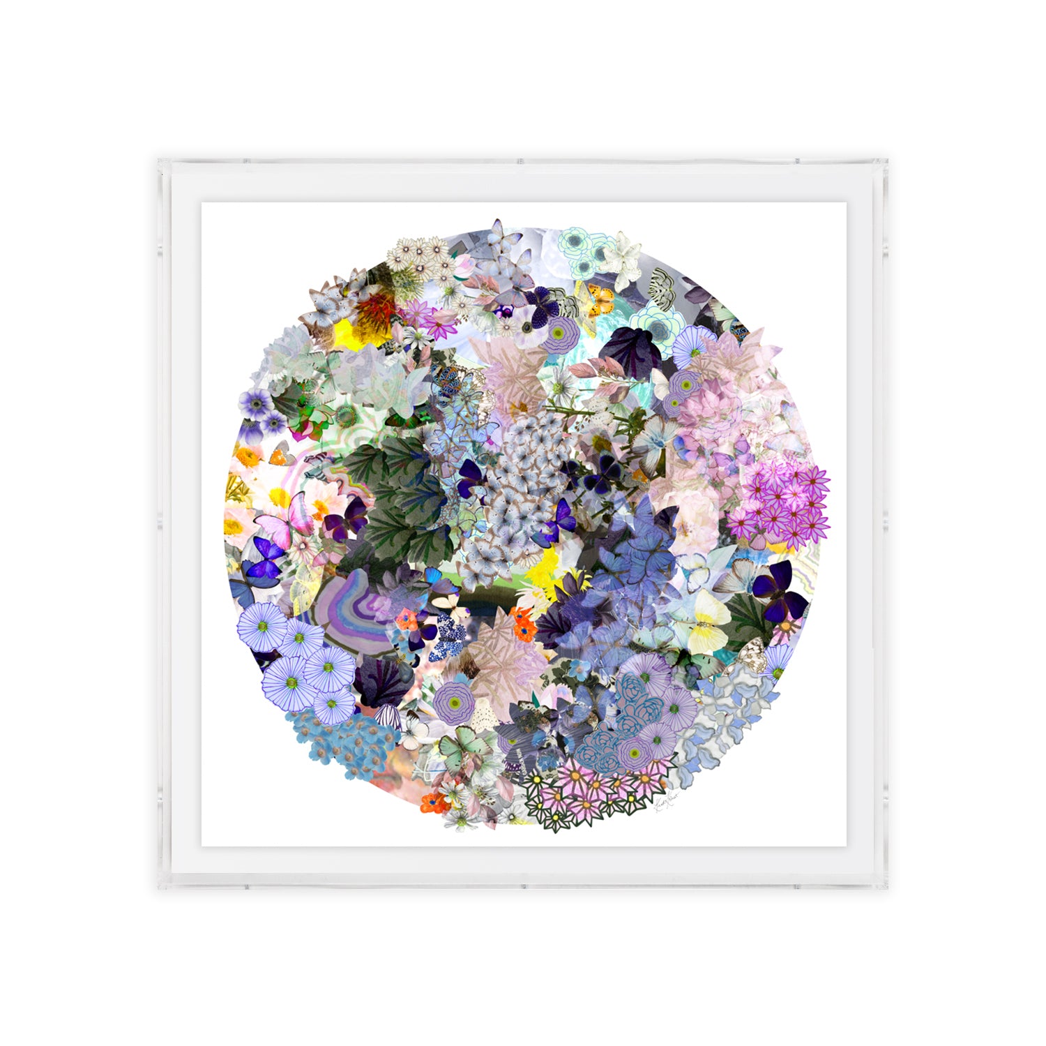 Bloom Portal Framed Art Print