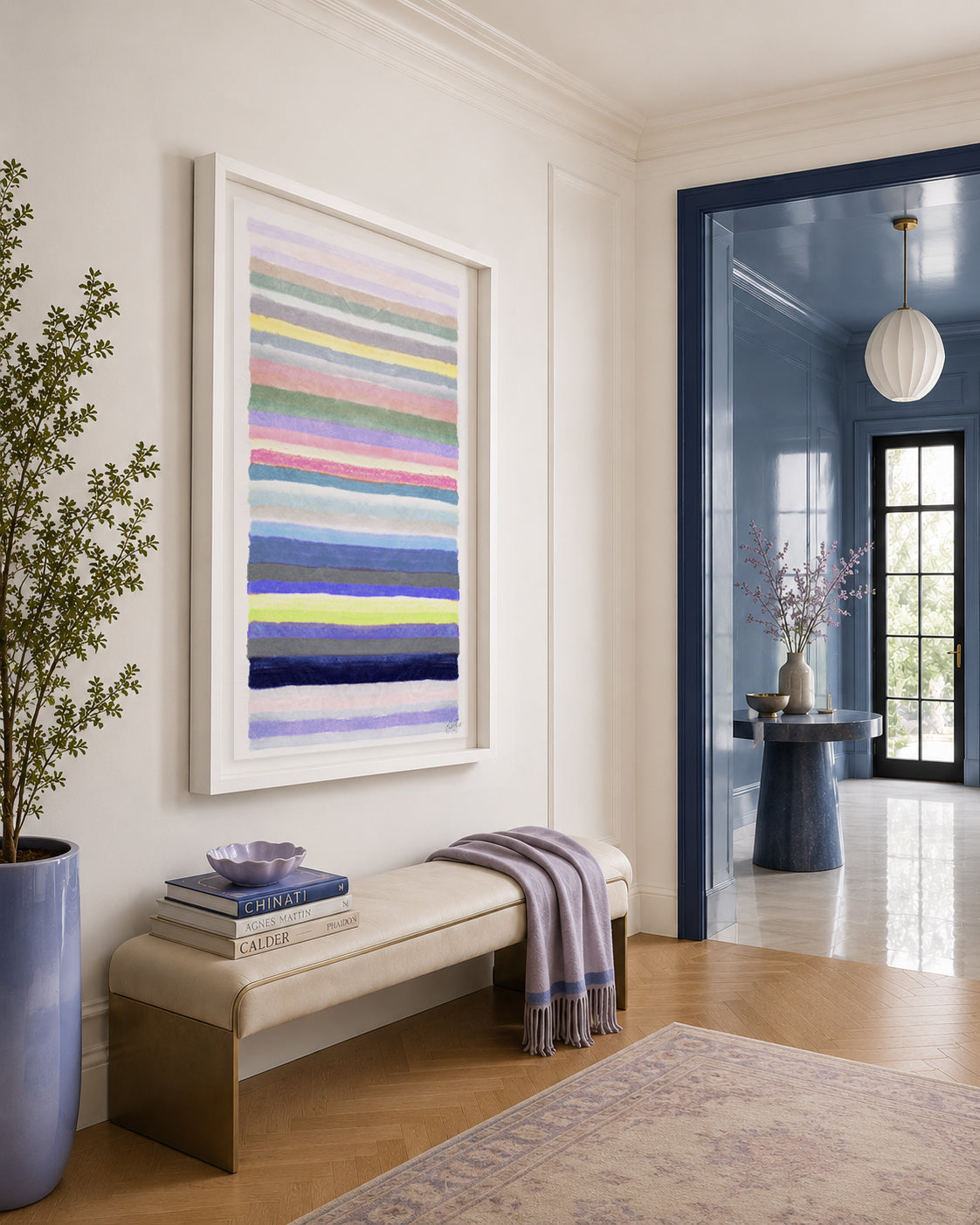 Chromatic Harmony #30 Framed Art Print