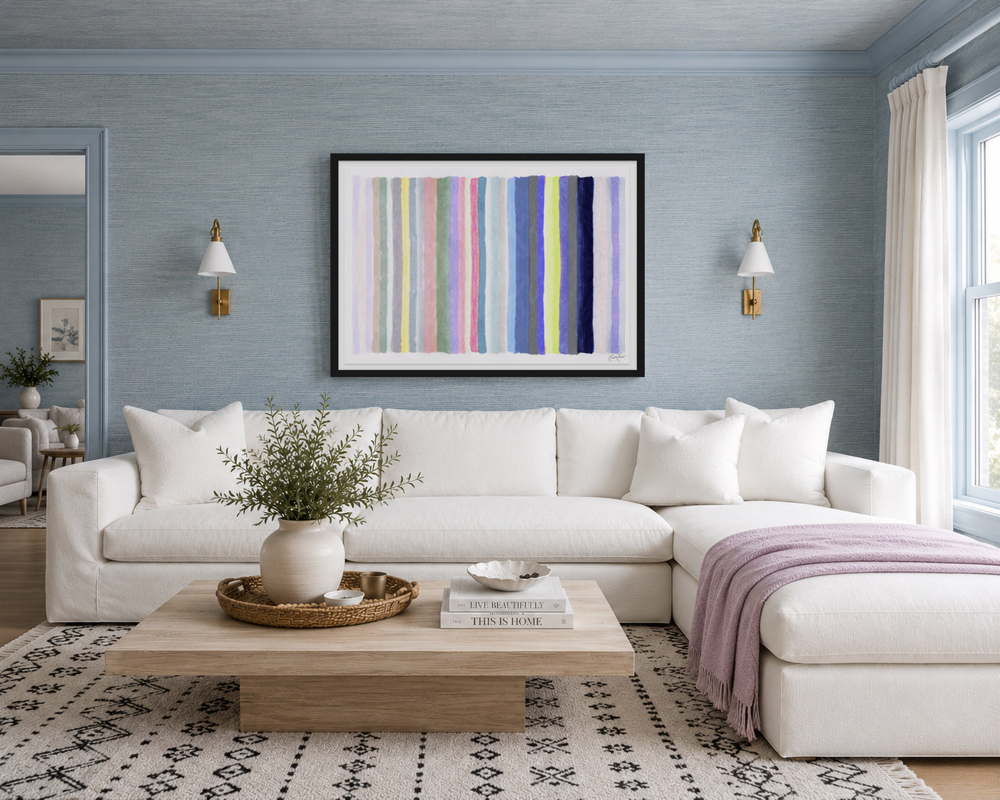 Chromatic Harmony #30 Framed Art Print