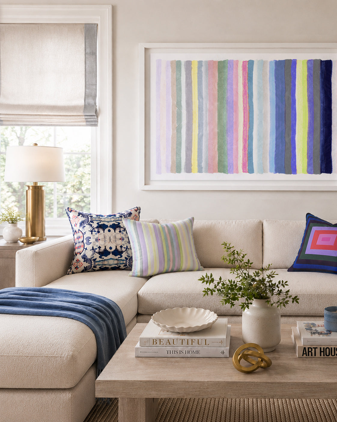 Chromatic Harmony #30 Framed Art Print