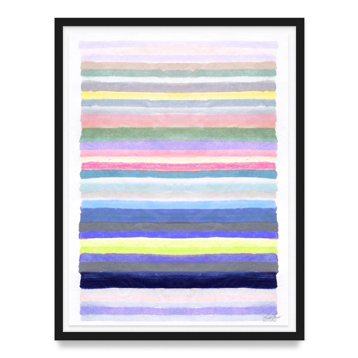 Chromatic Harmony #30 Framed Art Print
