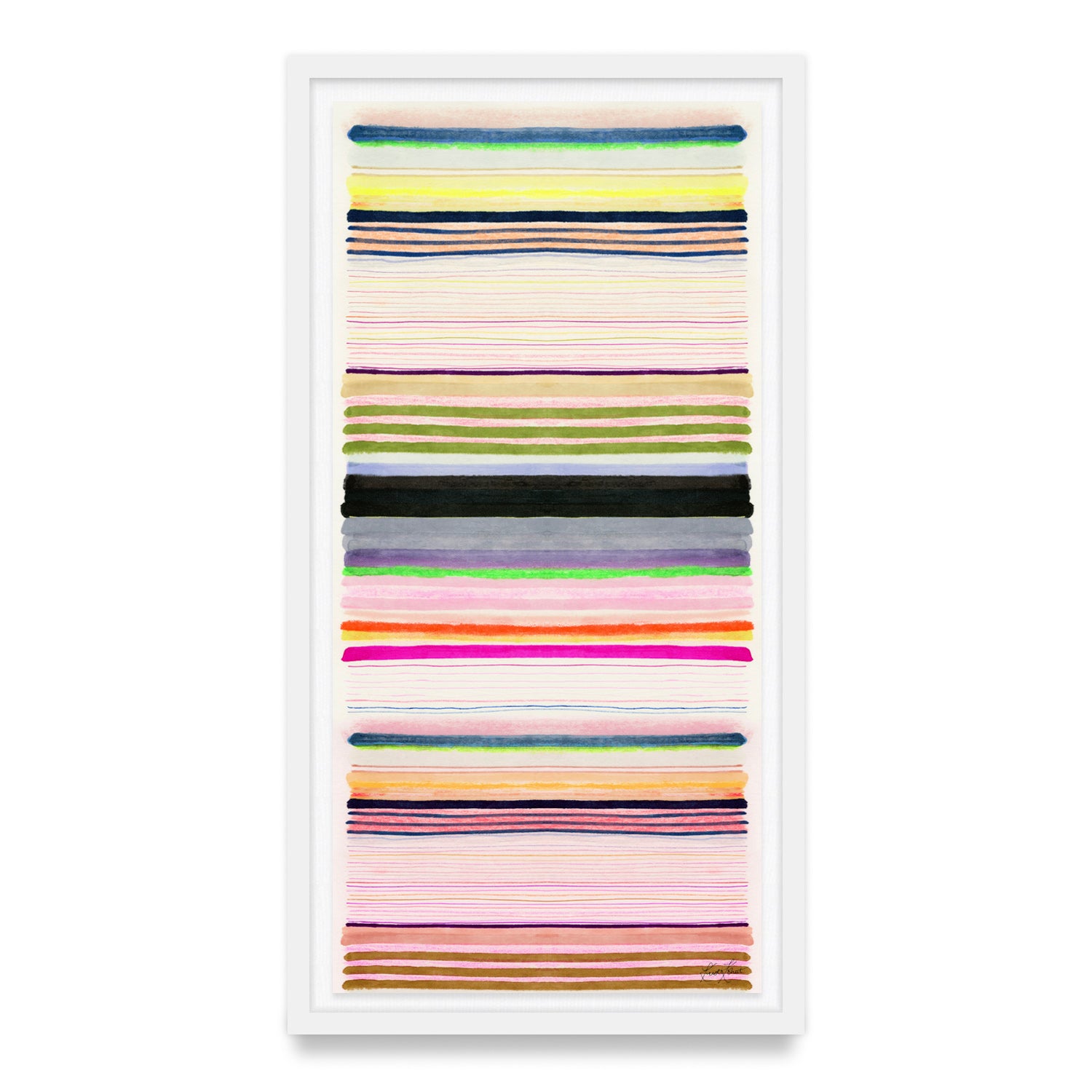 Chromatic Symphony #7 Framed Art Print