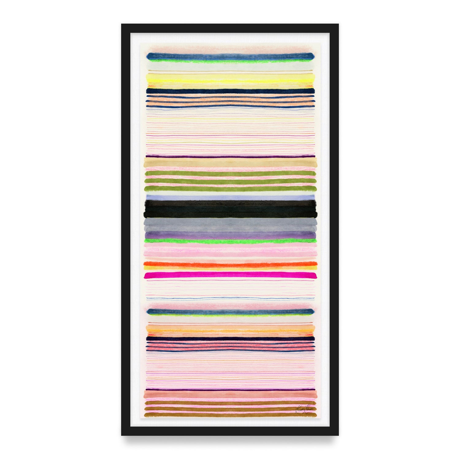 Chromatic Symphony #7 Framed Art Print