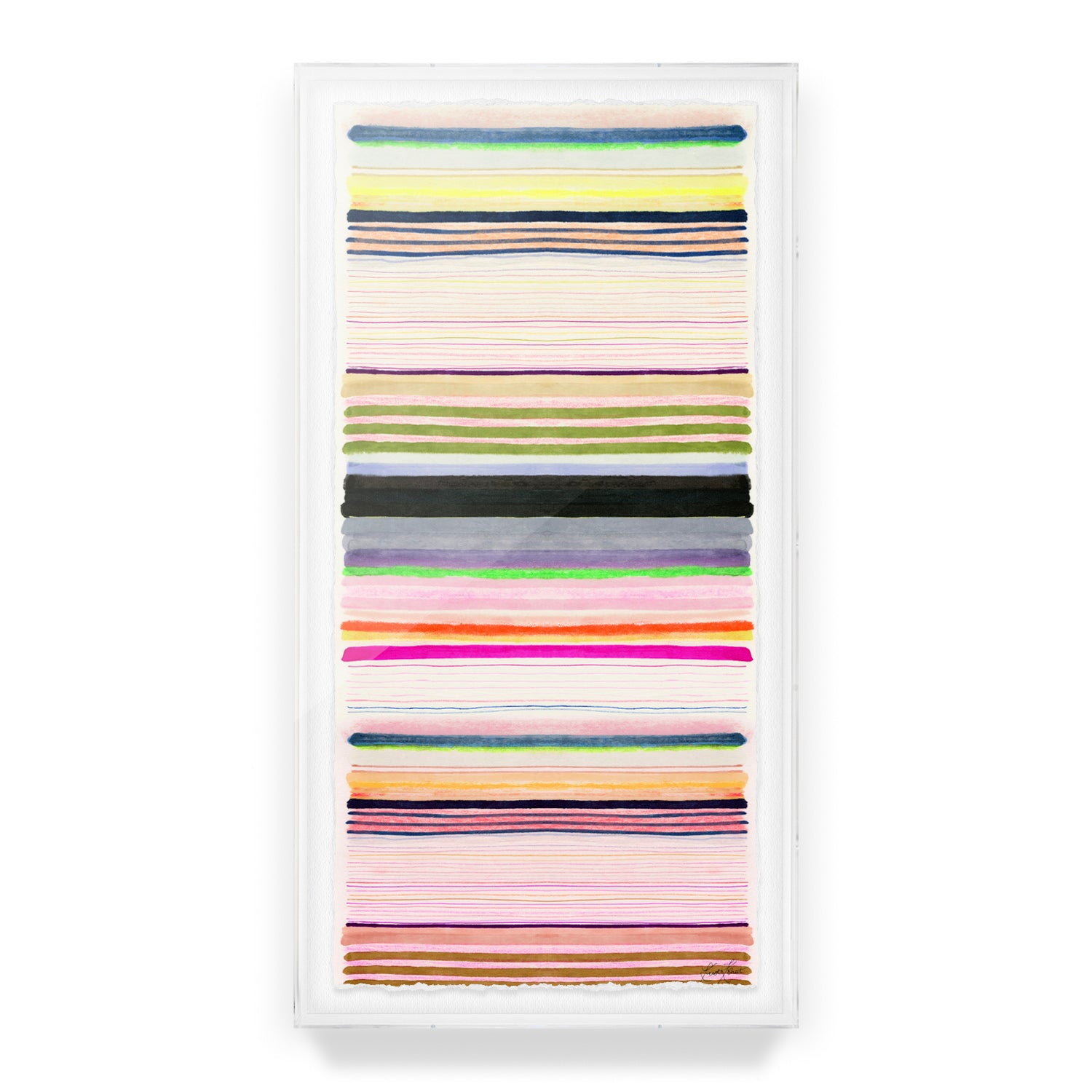 Chromatic Symphony #7 Framed Art Print