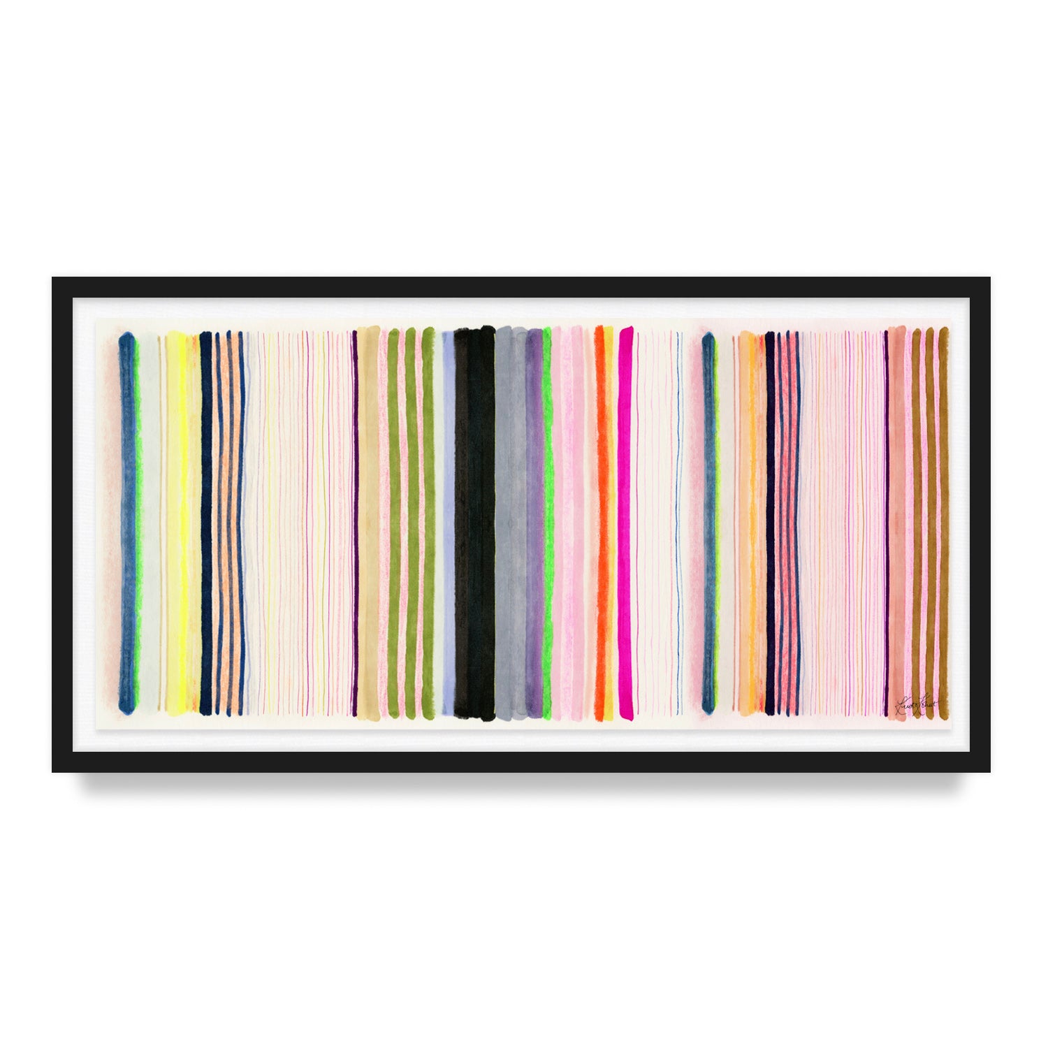 Chromatic Symphony #7 Framed Art Print