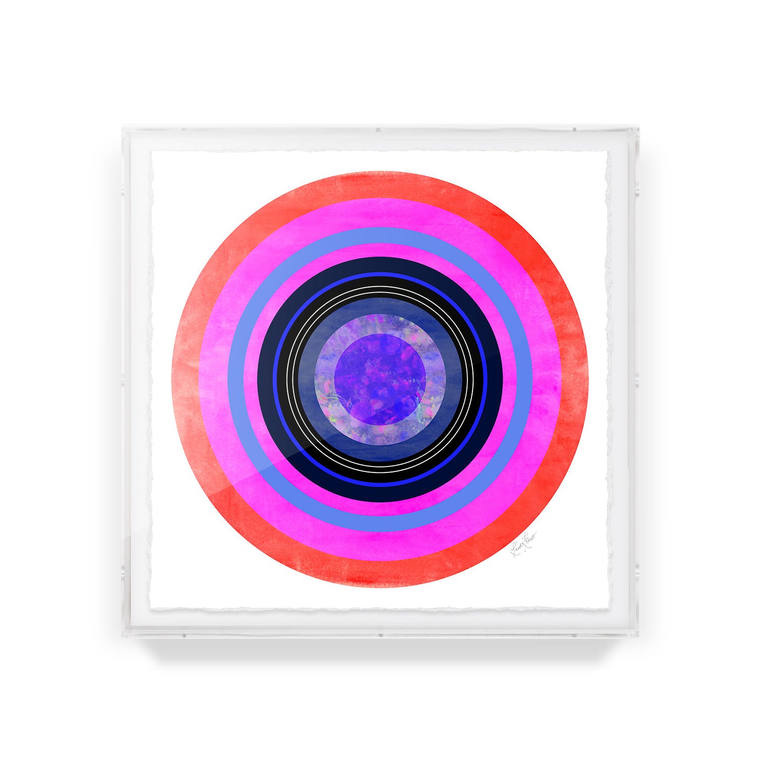 Chromatic Radiance 1 Framed Art Print