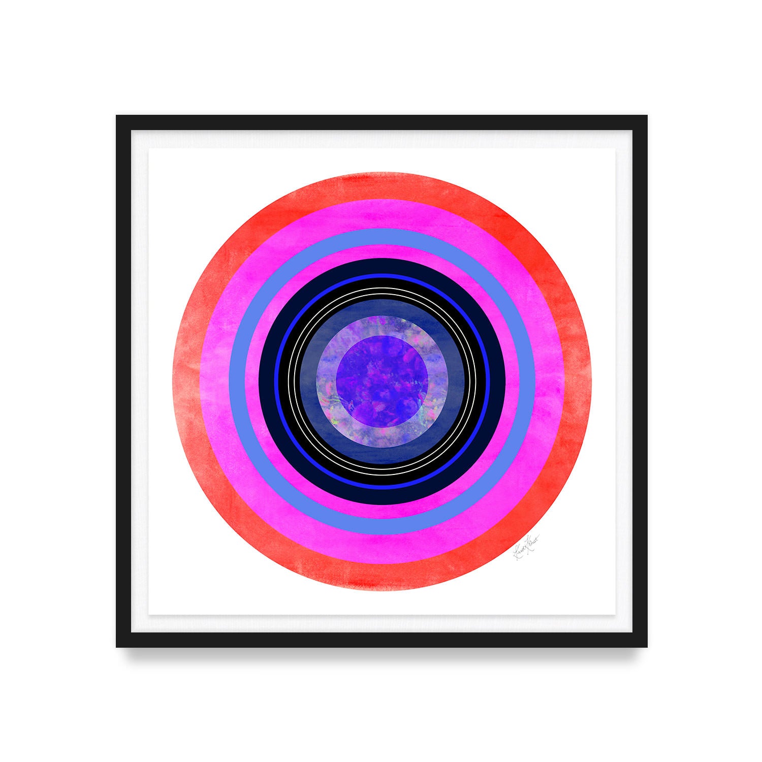 Chromatic Radiance 1 Framed Art Print