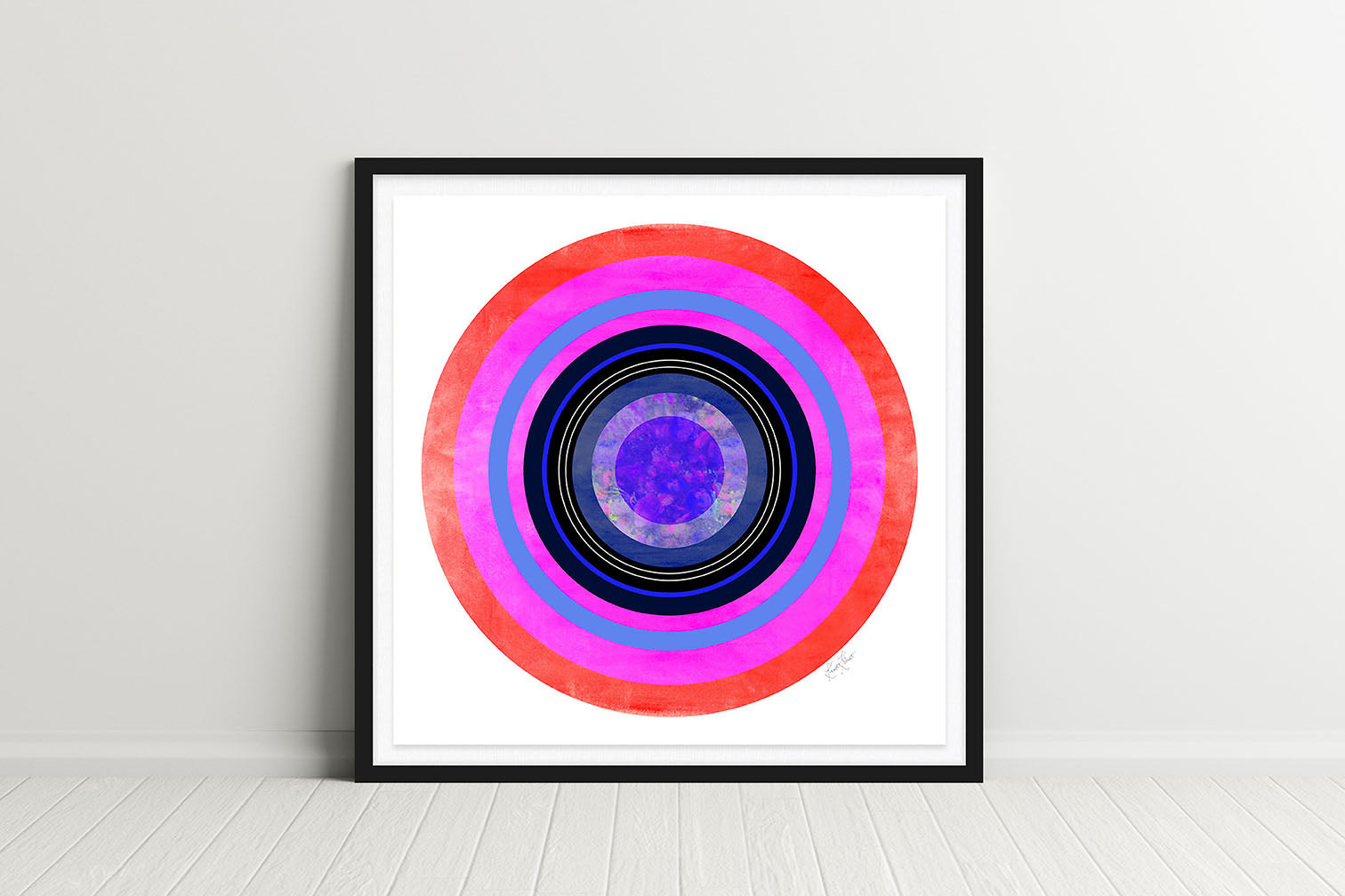 Chromatic Radiance 1 Framed Art Print