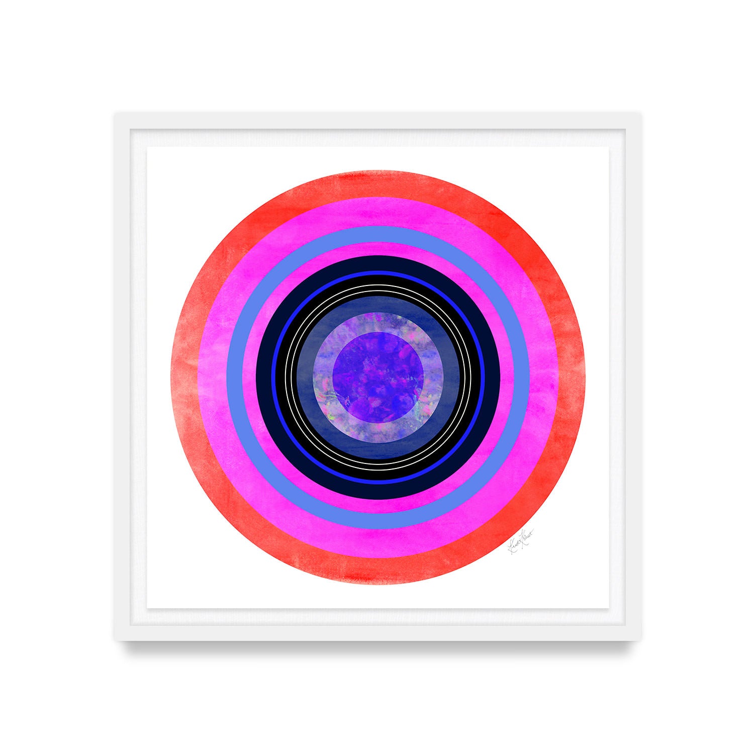Chromatic Radiance 1 Framed Art Print