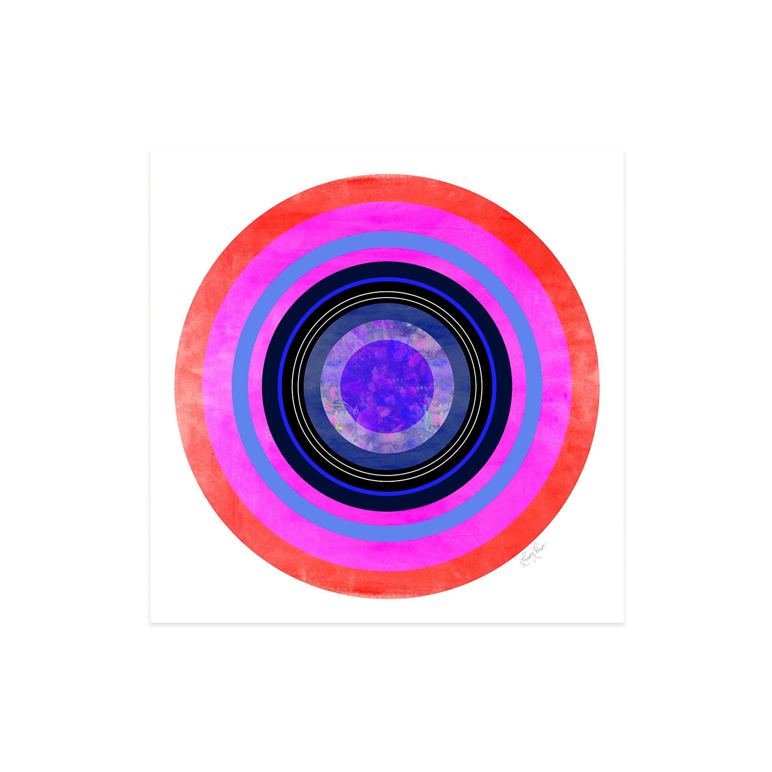 Chromatic Radiance 1 Framed Art Print