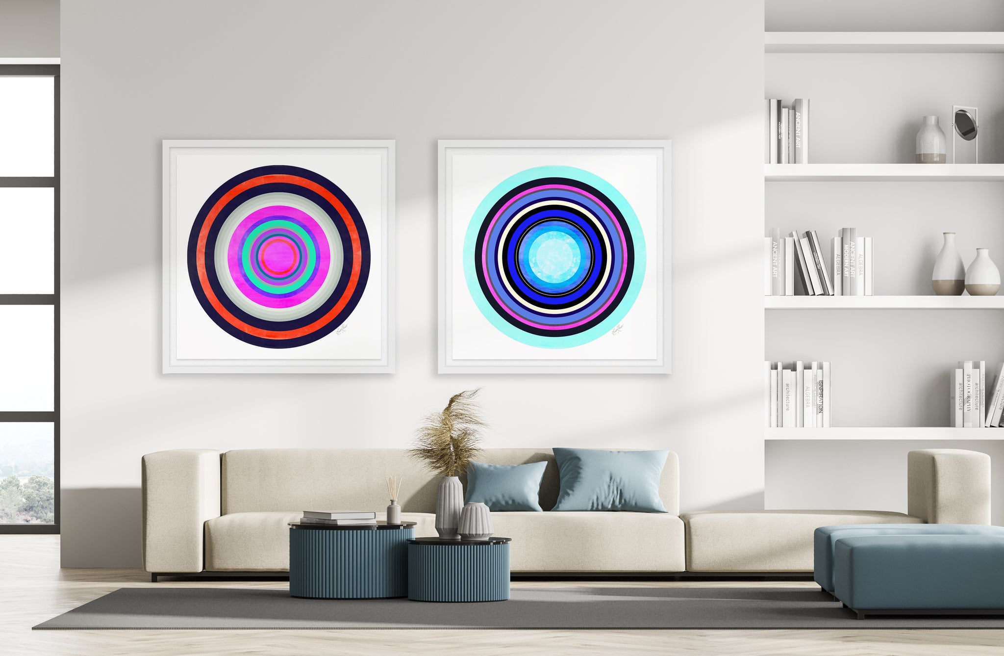 Chromatic Radiance 2 Framed Art Print