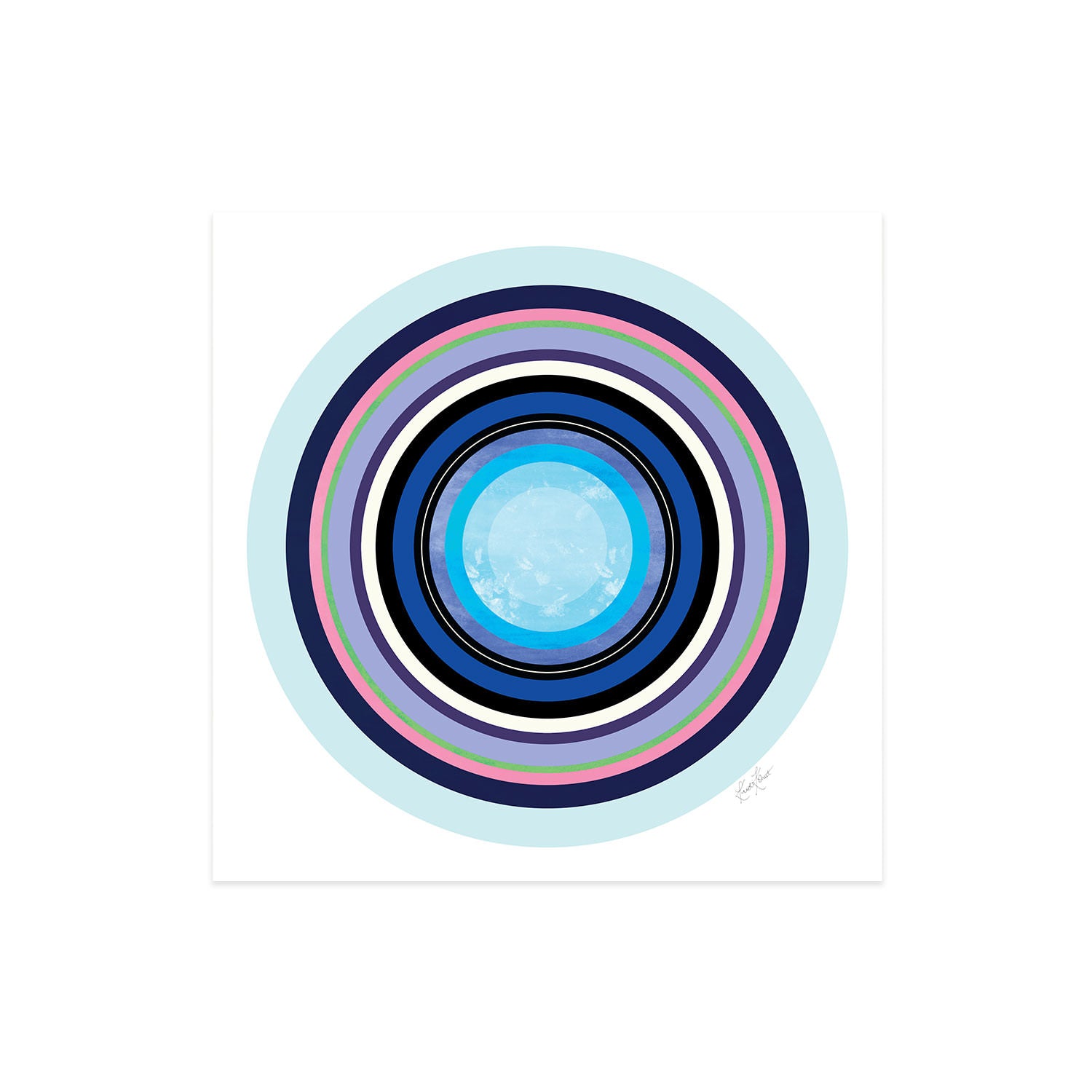 Chromatic Radiance 4 Framed Art Print