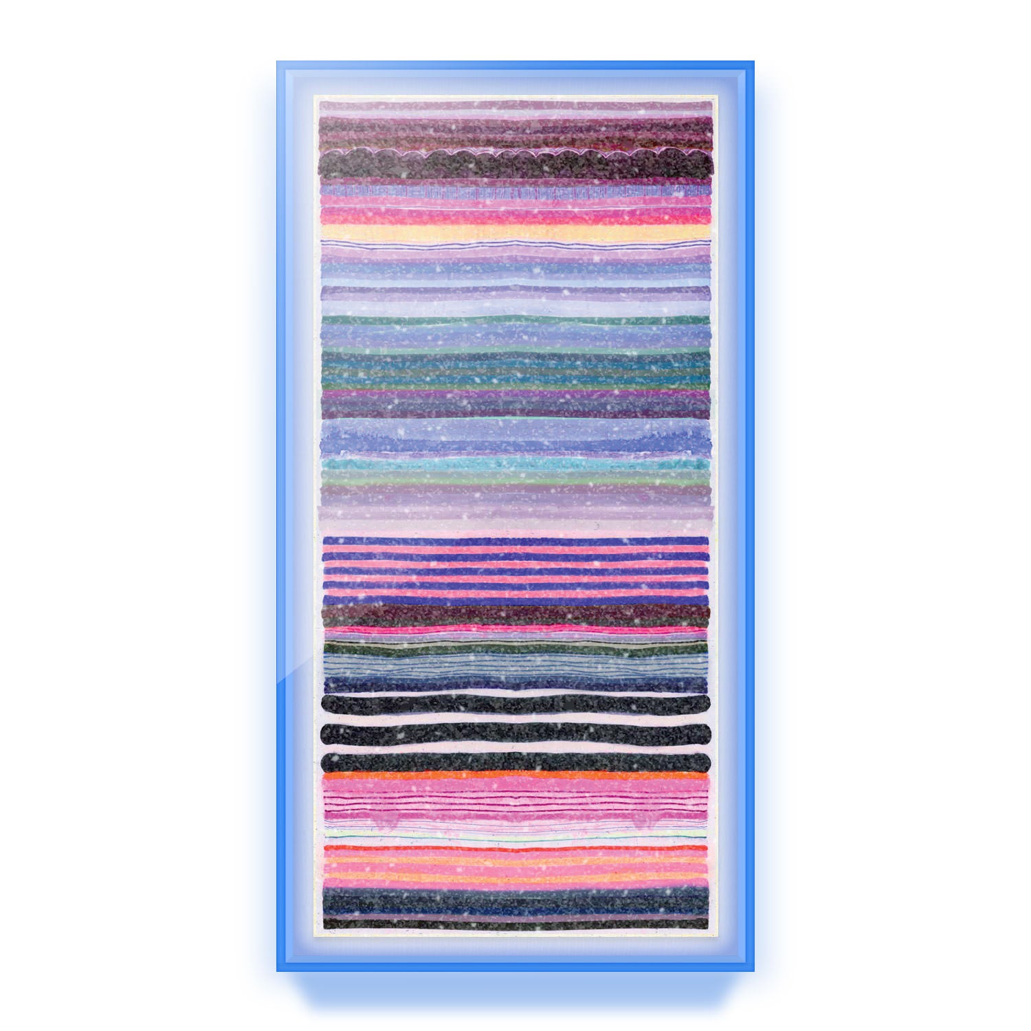 Chromatic Symphony 3 #2 Embellished Print