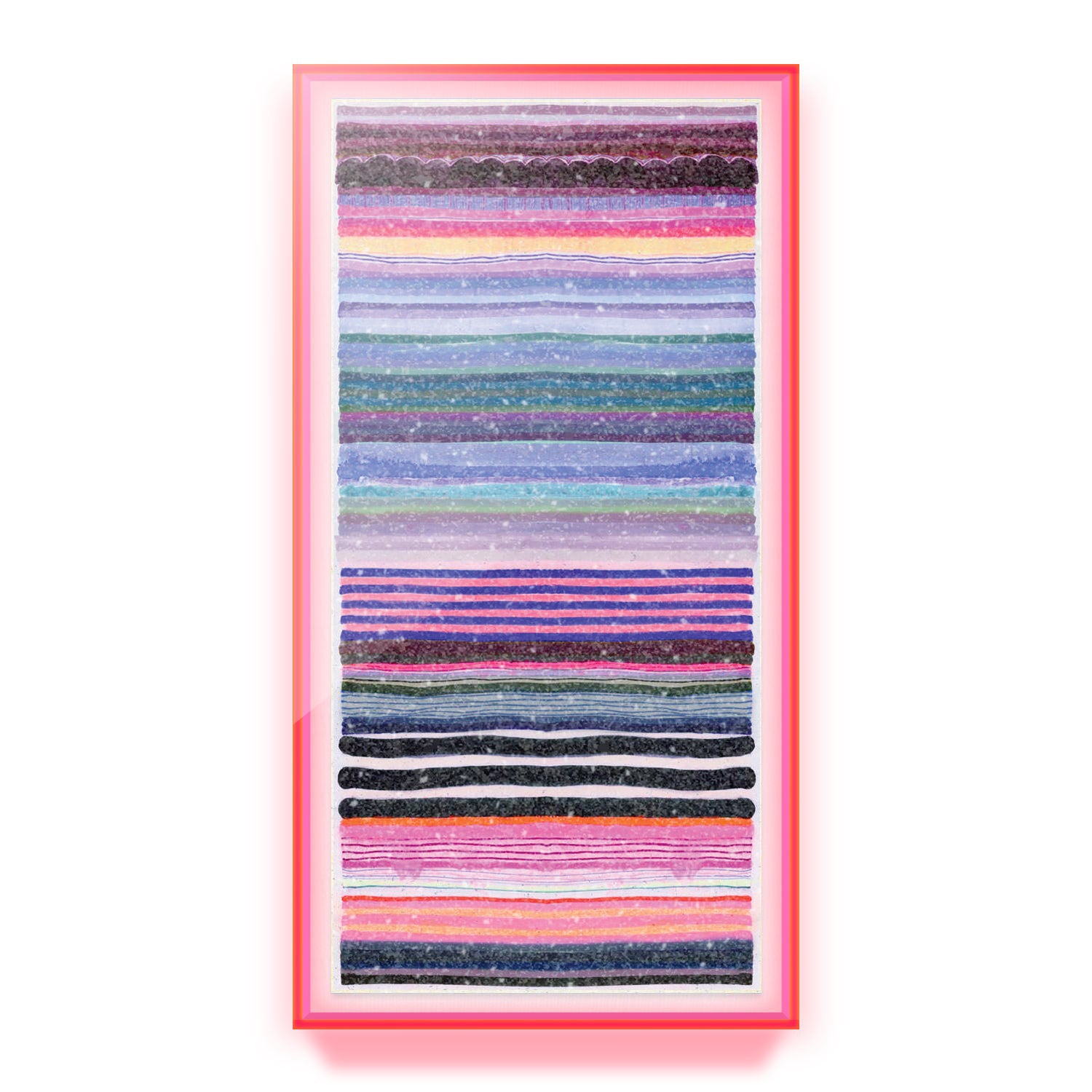 Chromatic Symphony 3 #2 Embellished Print