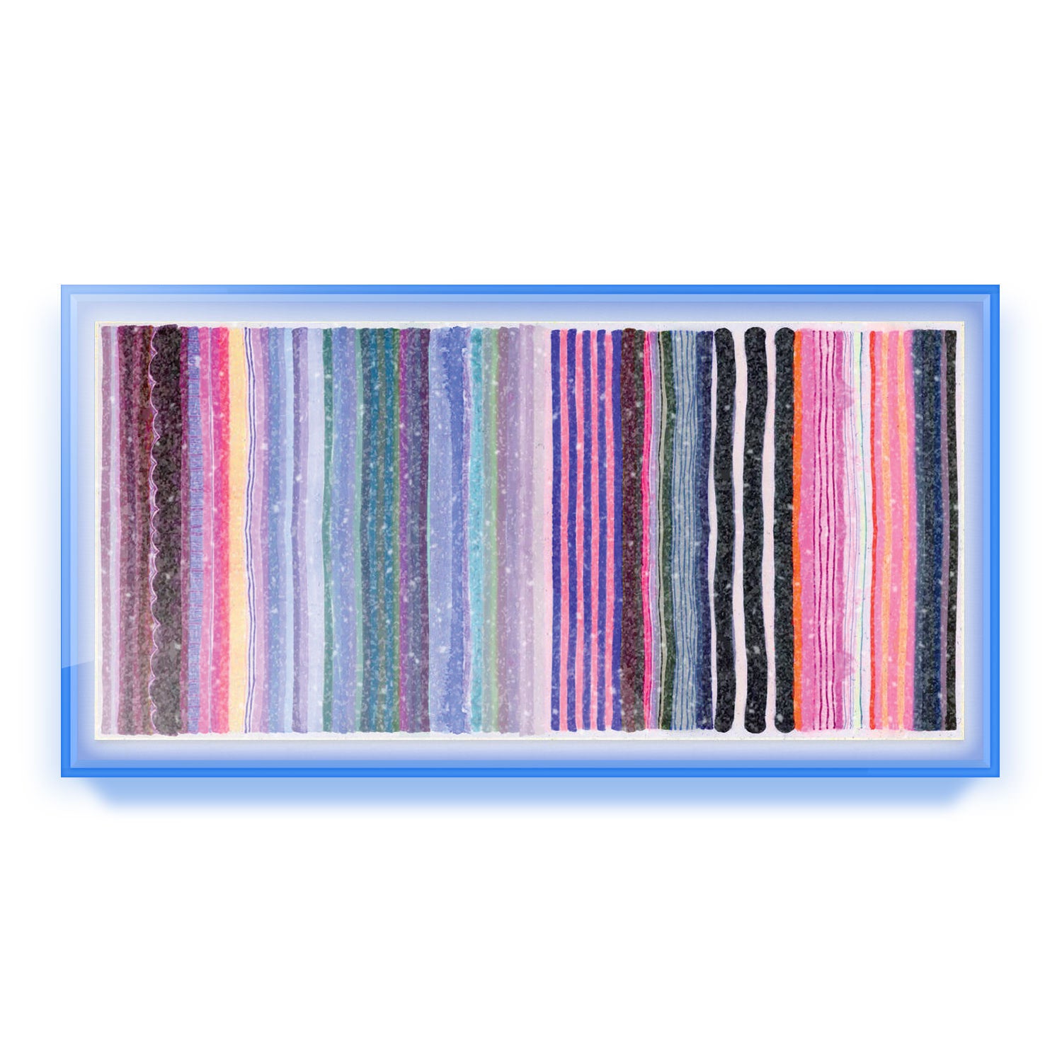 Chromatic Symphony 3 #2 Embellished Print