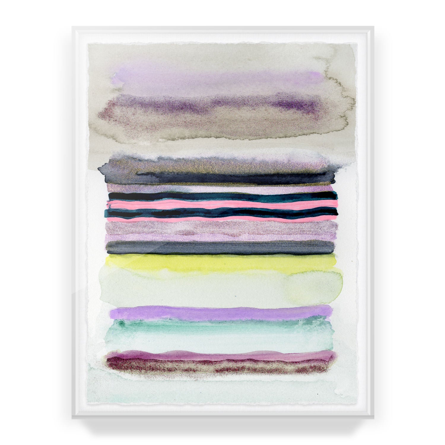 Opalite Dawn Framed Art Print