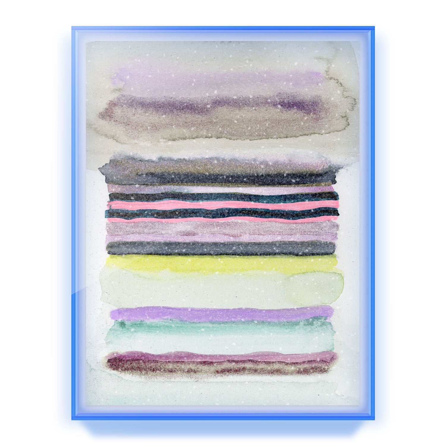 Opalite Dusk Embellished Print