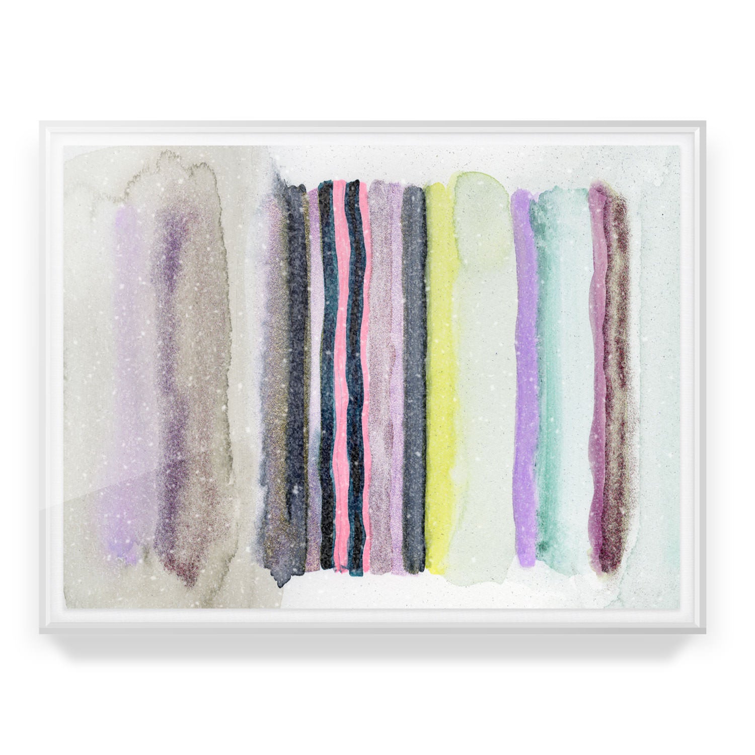 Opalite Dusk Embellished Print