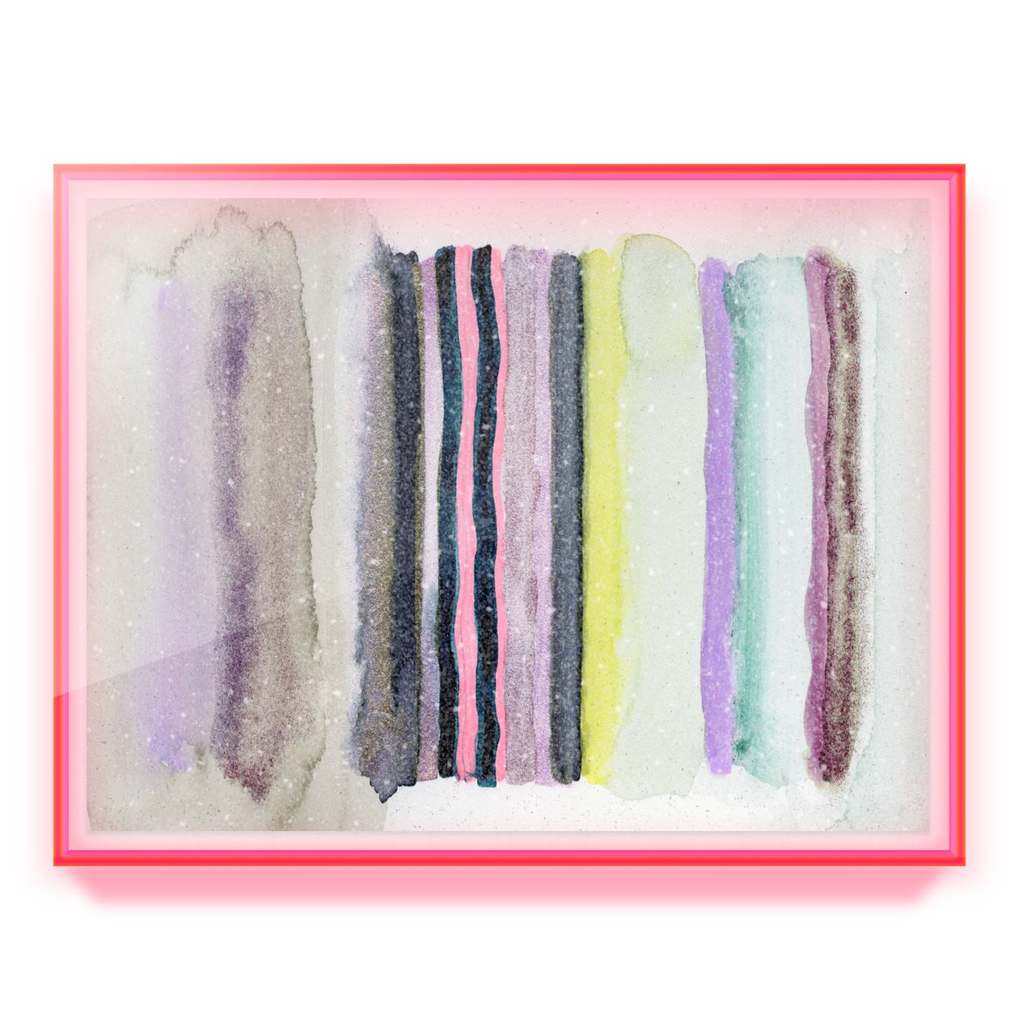 Opalite Dusk Embellished Print