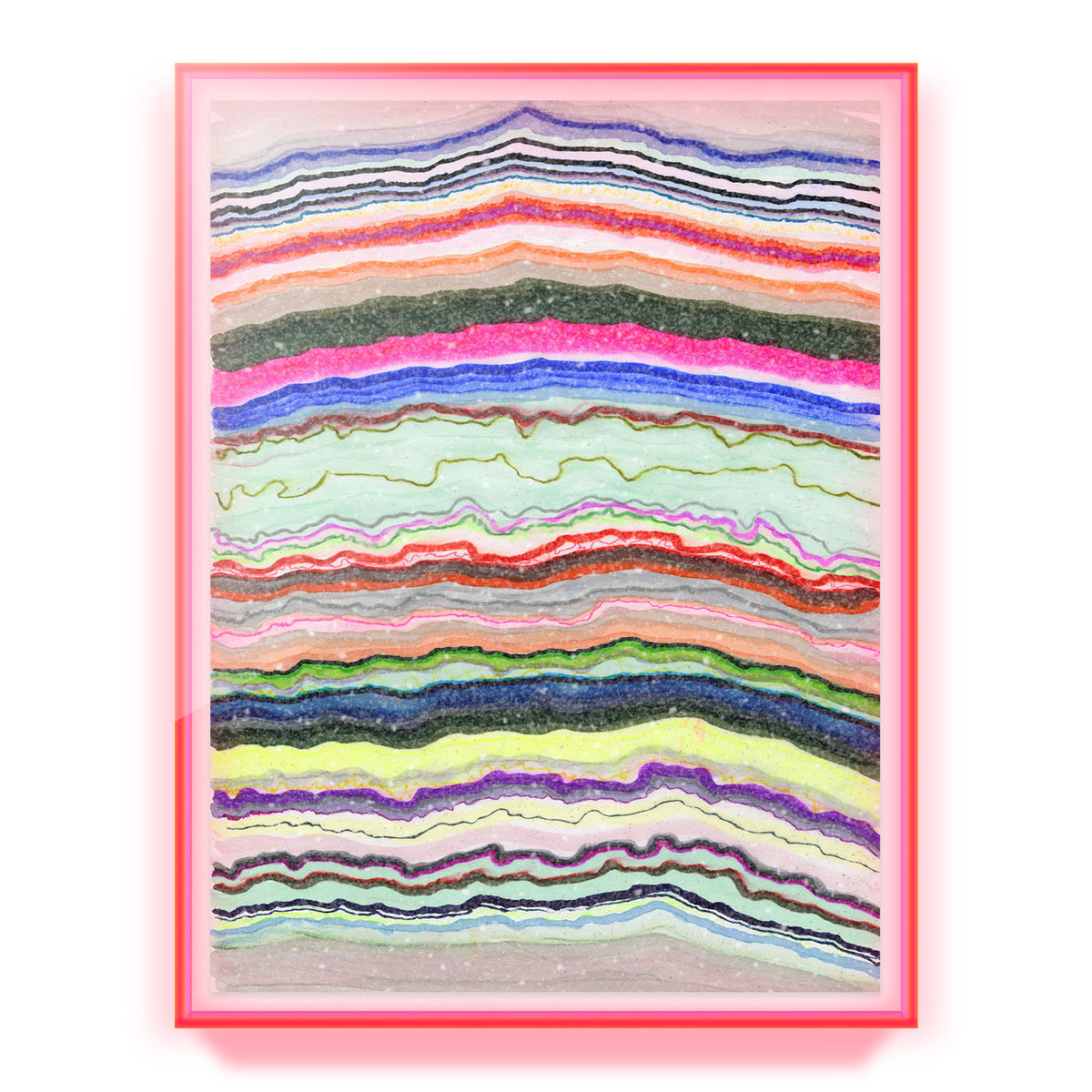 Pursuit of Happiness Embellished Print