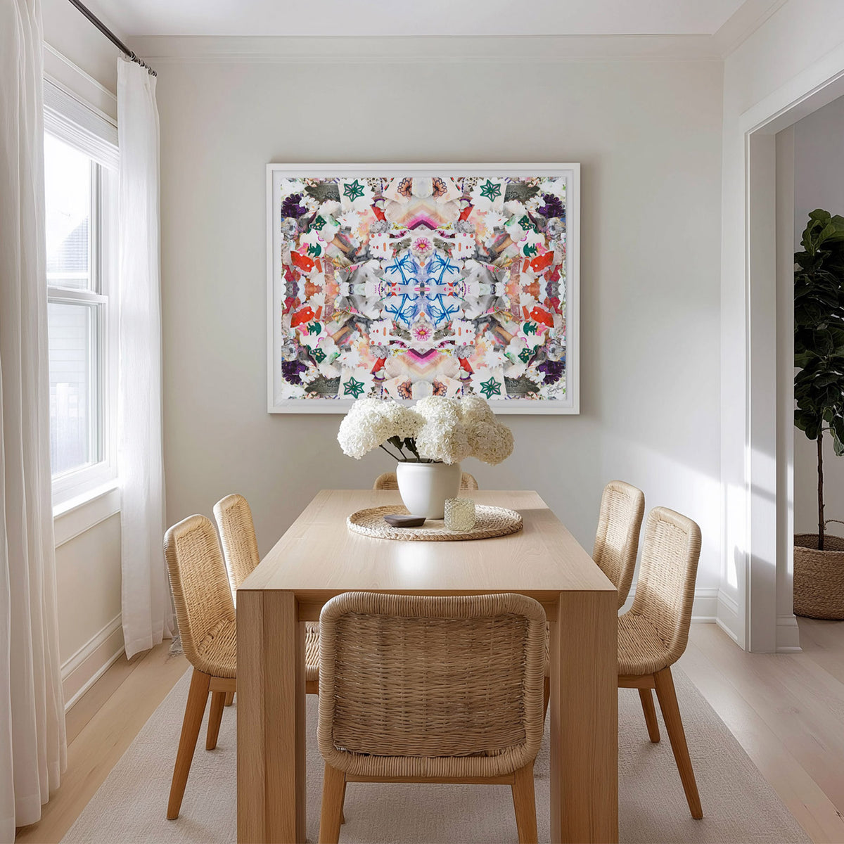 Shine Like Those Rubies Framed Art Print