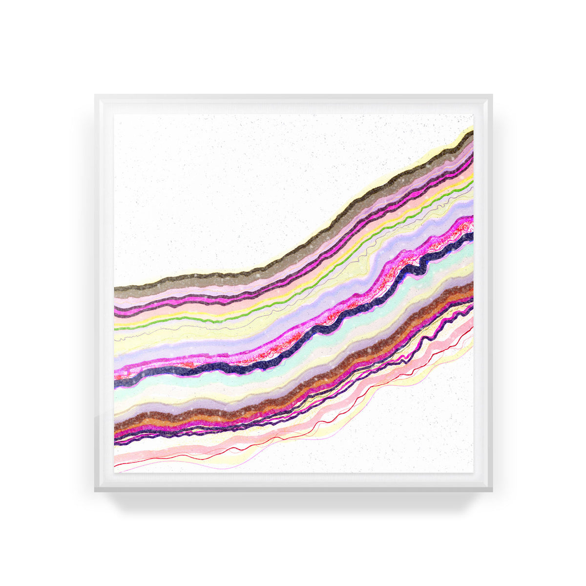 Symphonic Atlas Rainbow #4 Embellished Print