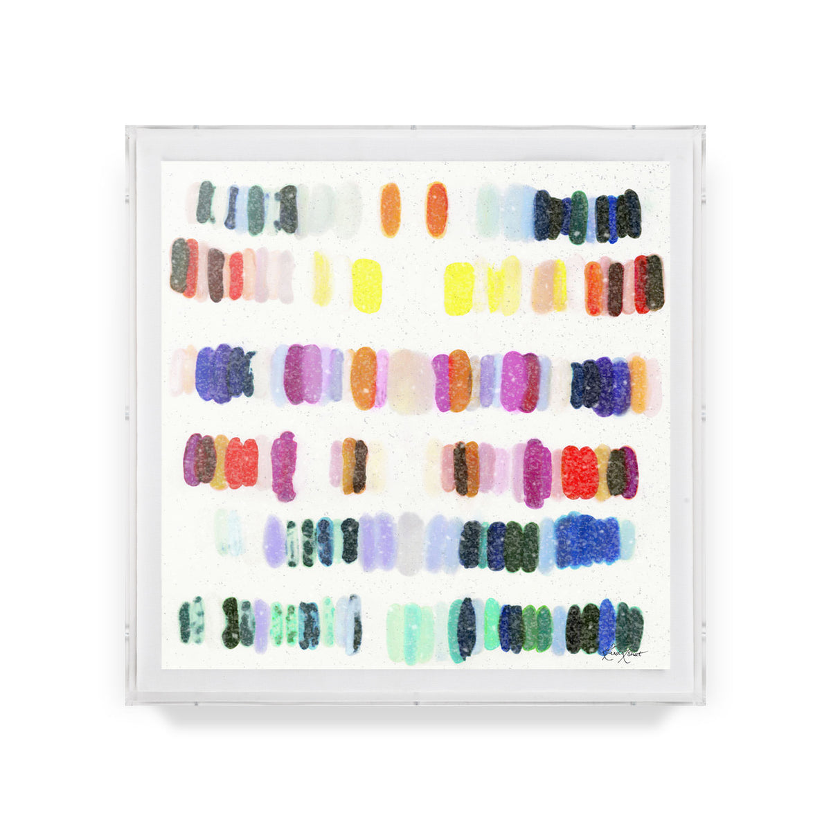 Heavenly Palette 2 Embellished Print