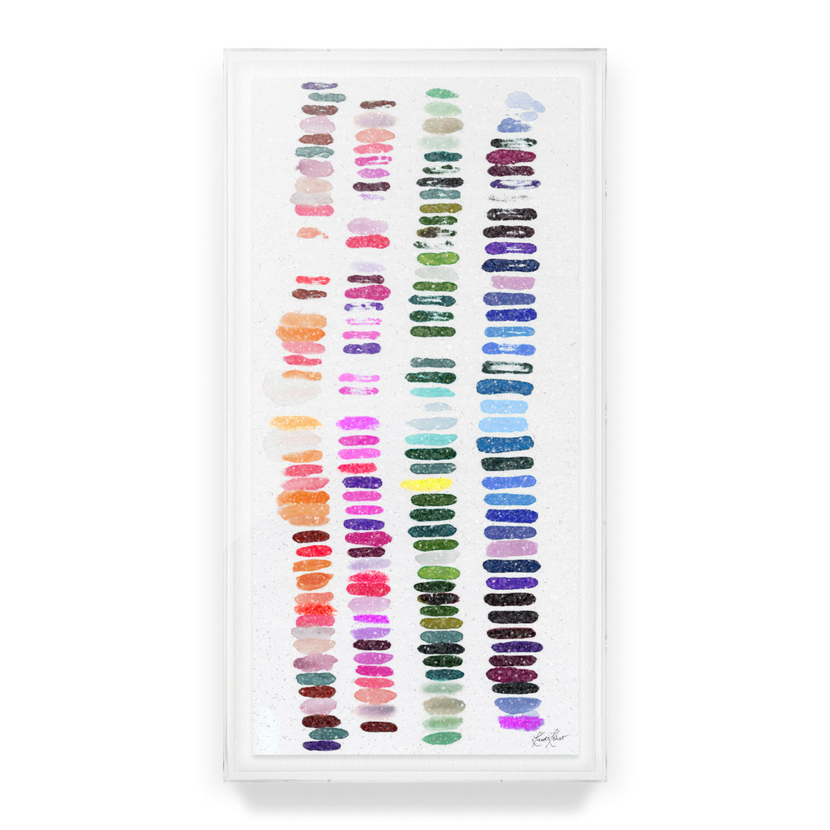 Leave a Big Mark Embellished Print