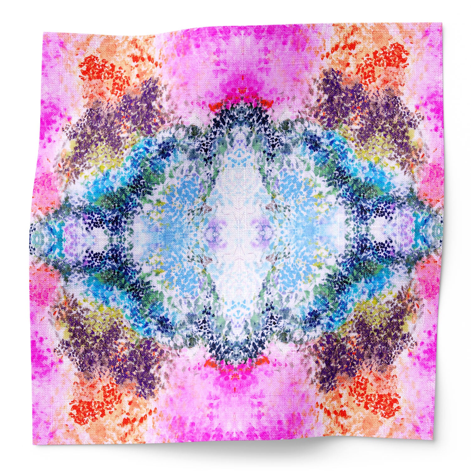 Spring Bloom Fabric Fabric | Hapi Art by artist Kristi Kohut – Hapi Art®️