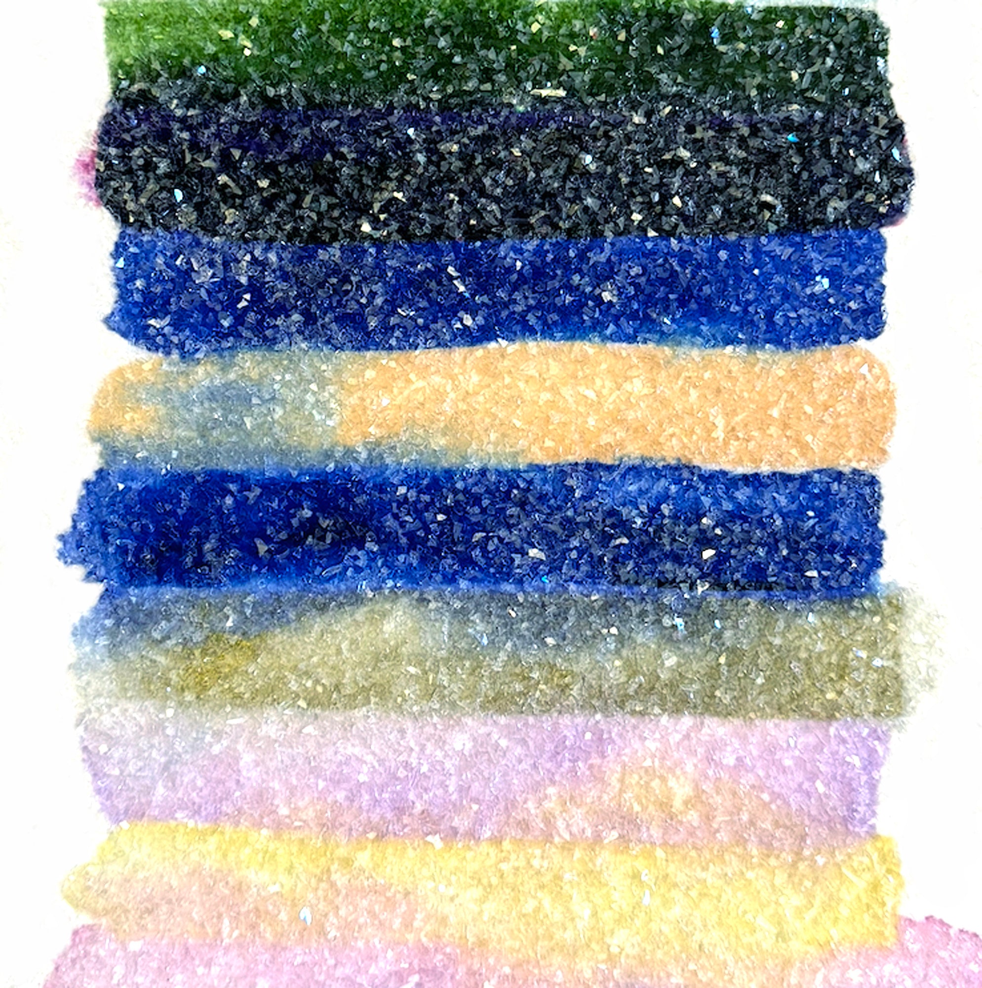 Radiant Stripe #2 Embellished Print