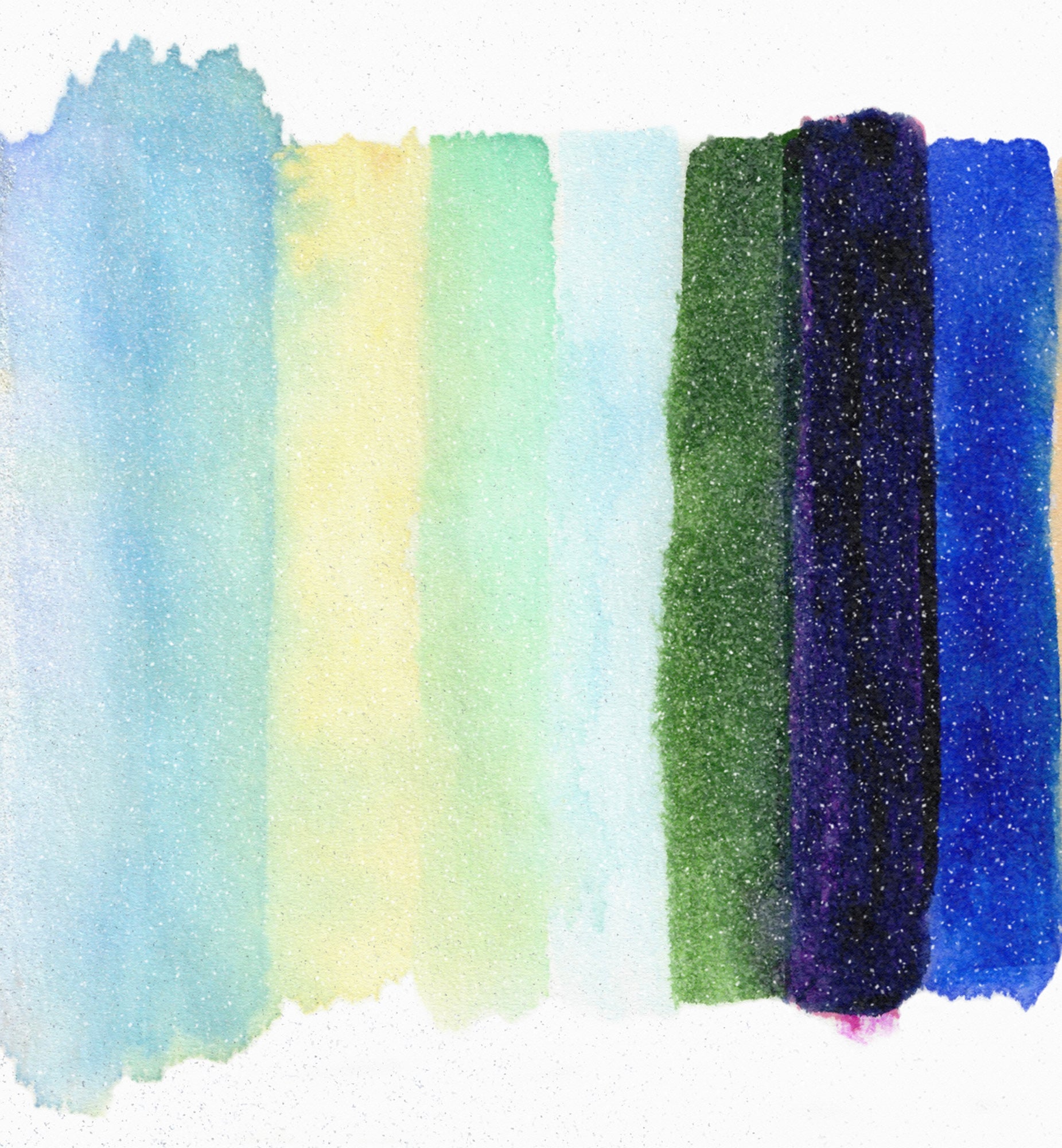 Radiant Stripe #2 Embellished Print