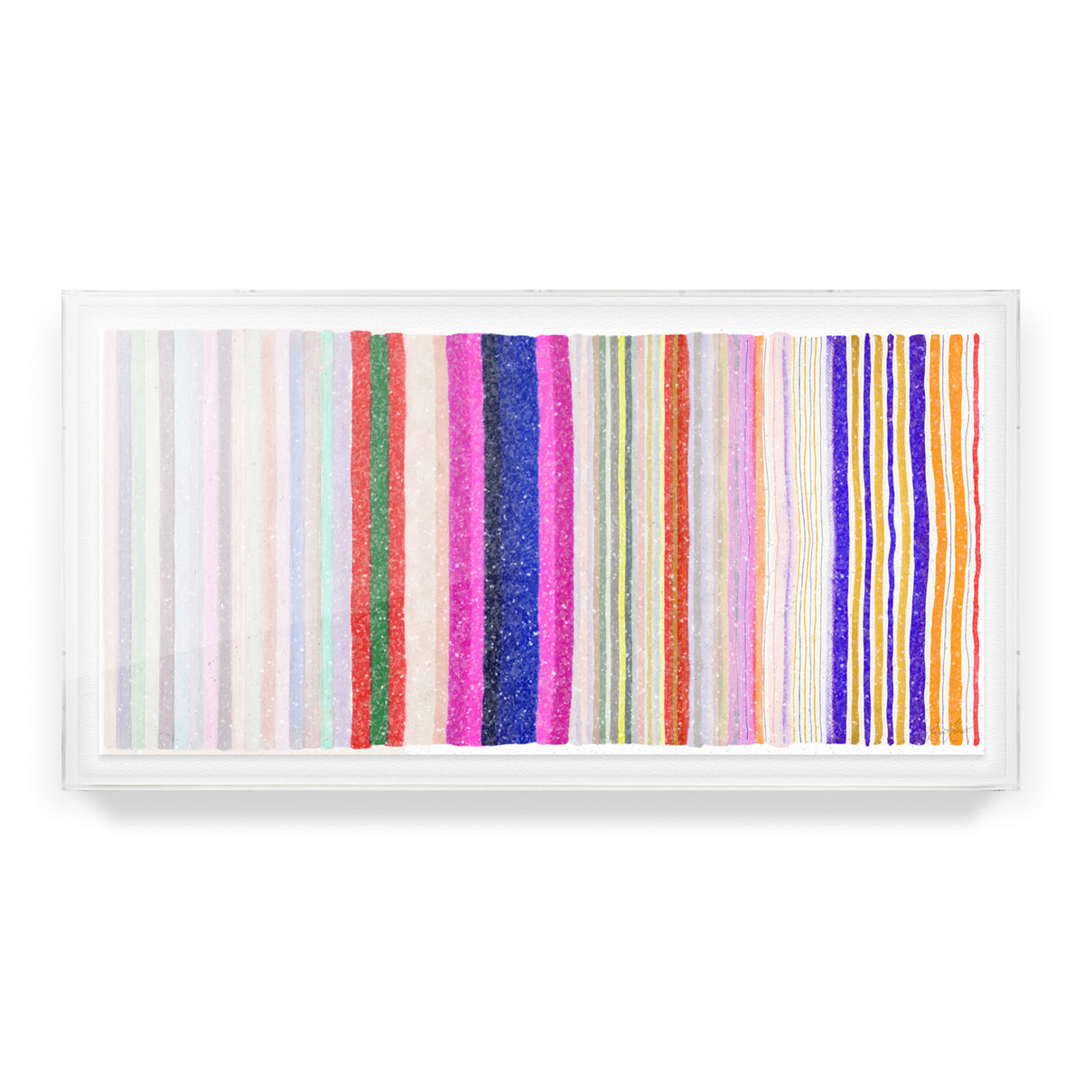 Rainbow Bliss Embellished Print