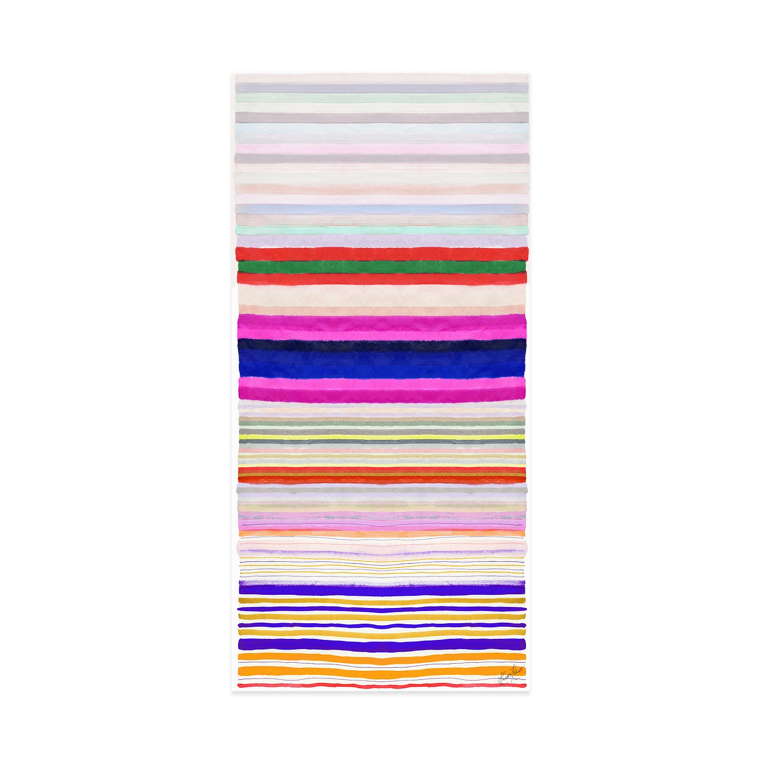 Rainbow Bliss Framed Fine Art Print