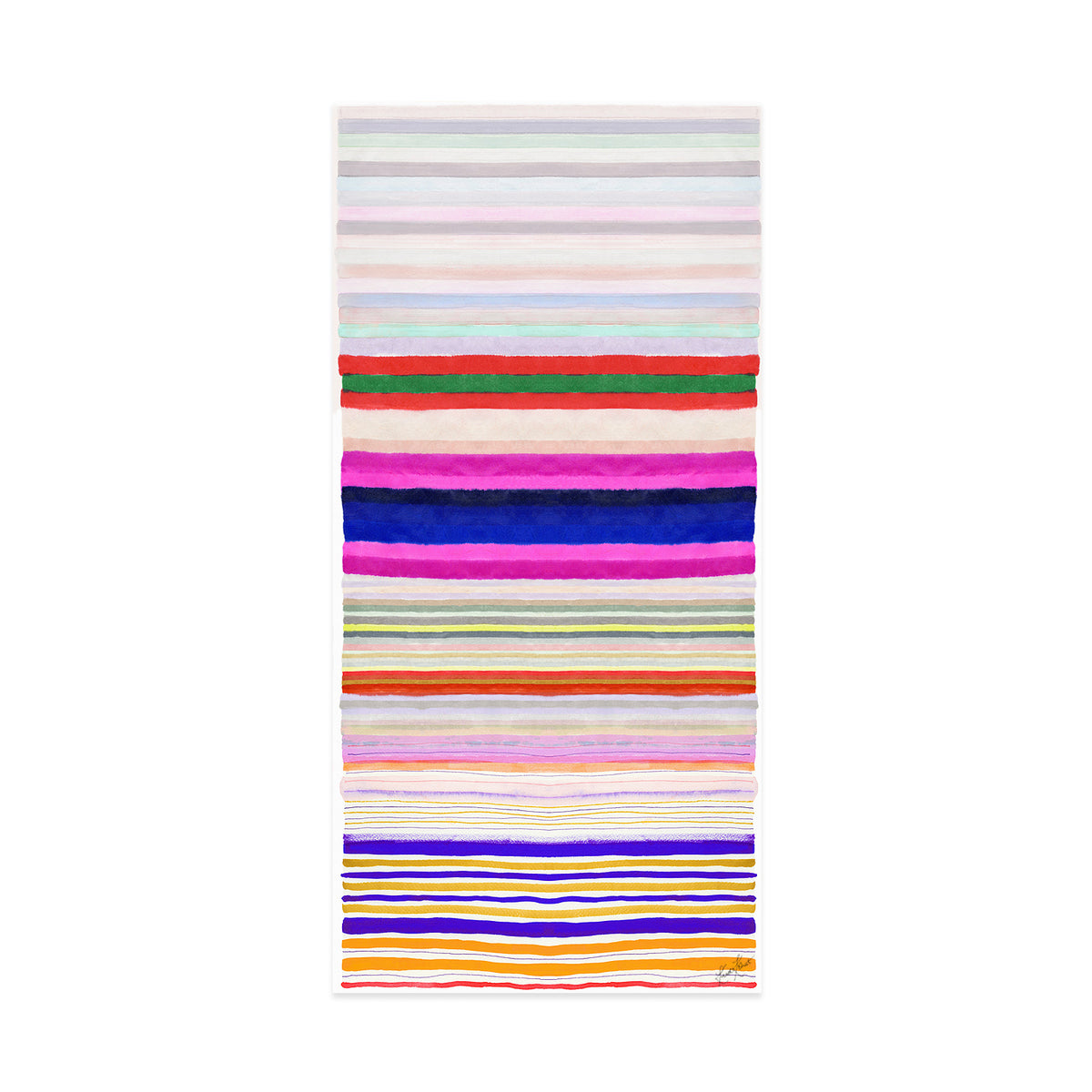 Rainbow Bliss Framed Fine Art Print