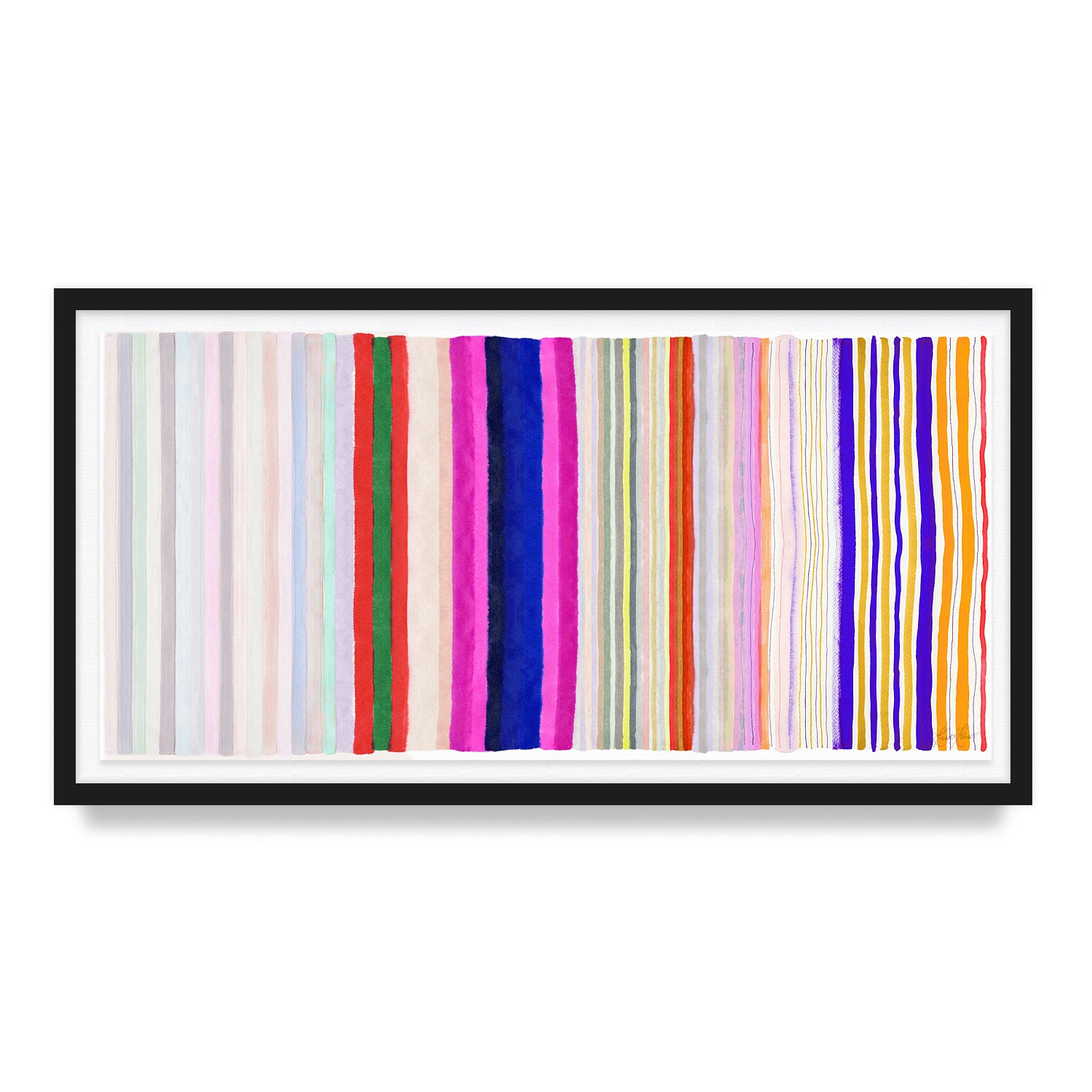 Rainbow Bliss Framed Fine Art Print