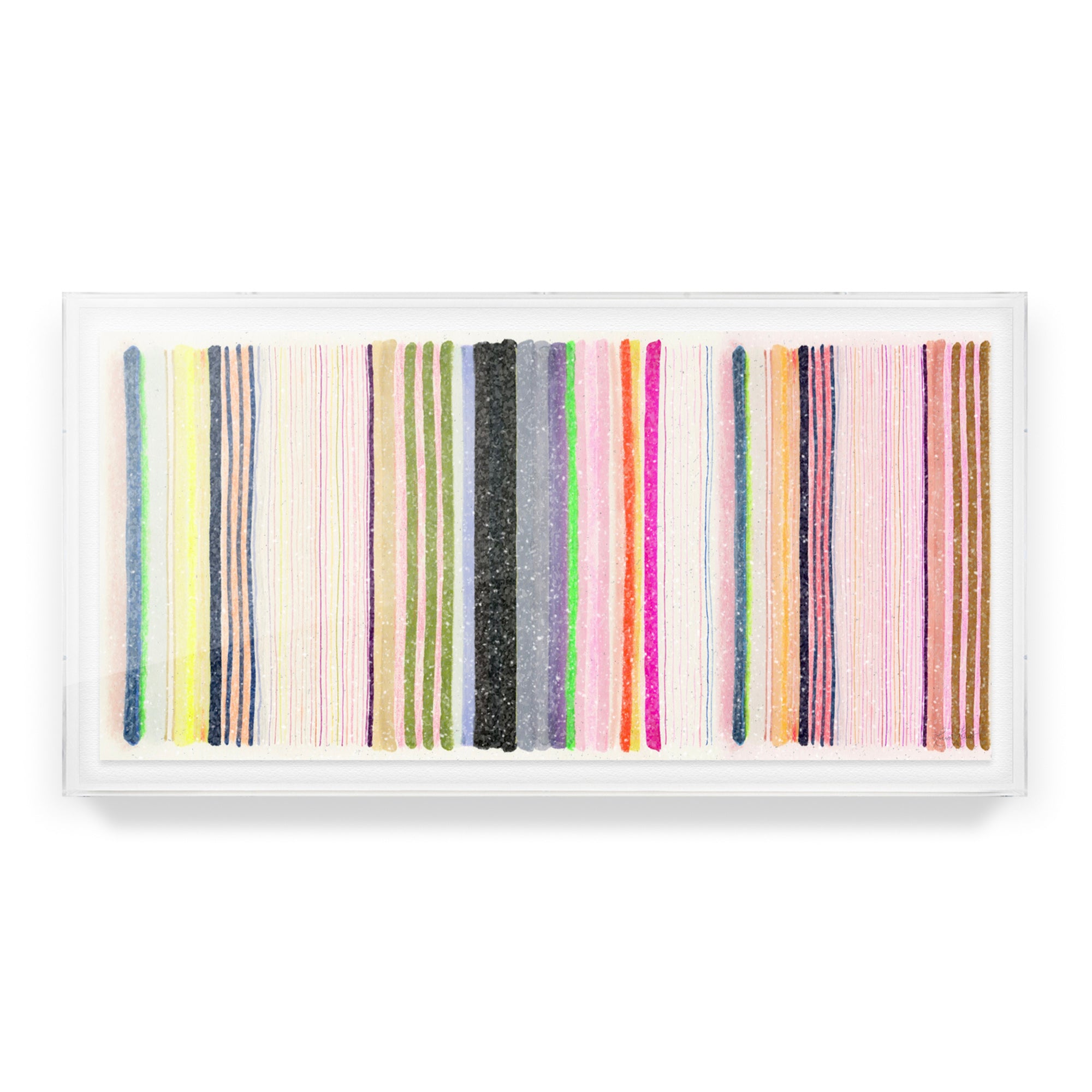 Chromatic Symphony #7 Embellished Print