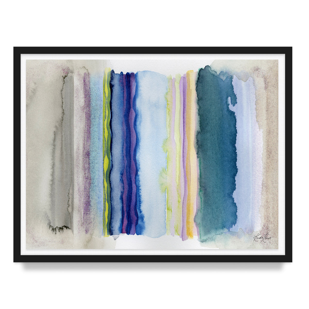 Opalite Dusk Framed Art Print