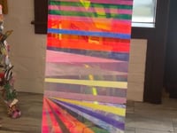 Chromatic Stripe #44 - Original Artwork | Original Art by artist Kristi Kohut