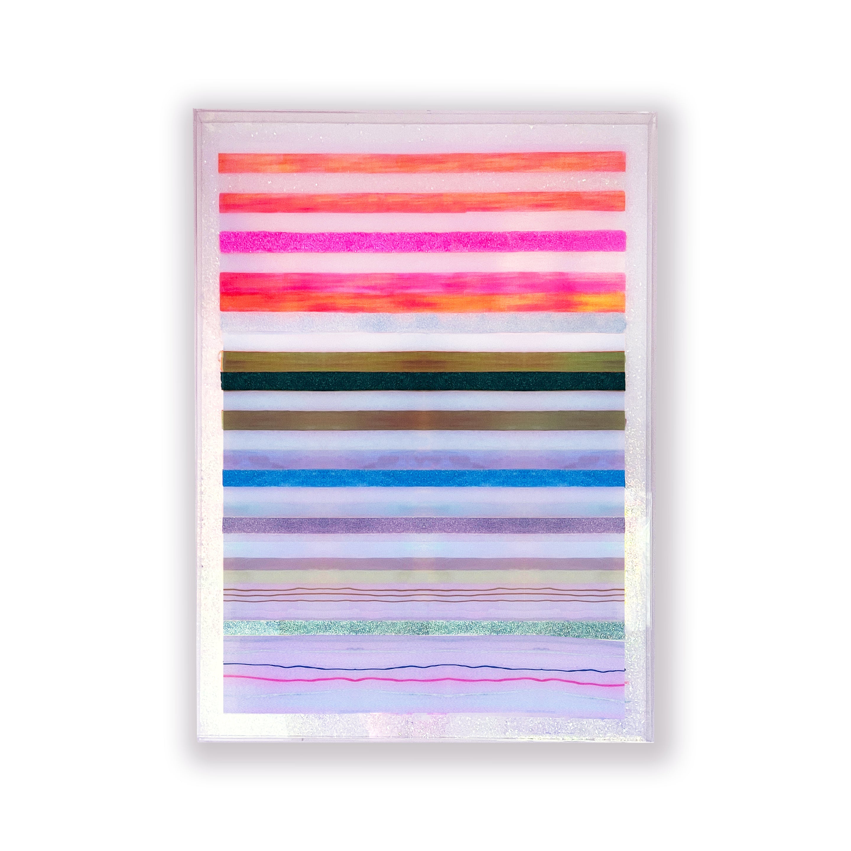 Original Artwork Commission: Chromatic Stripe Series