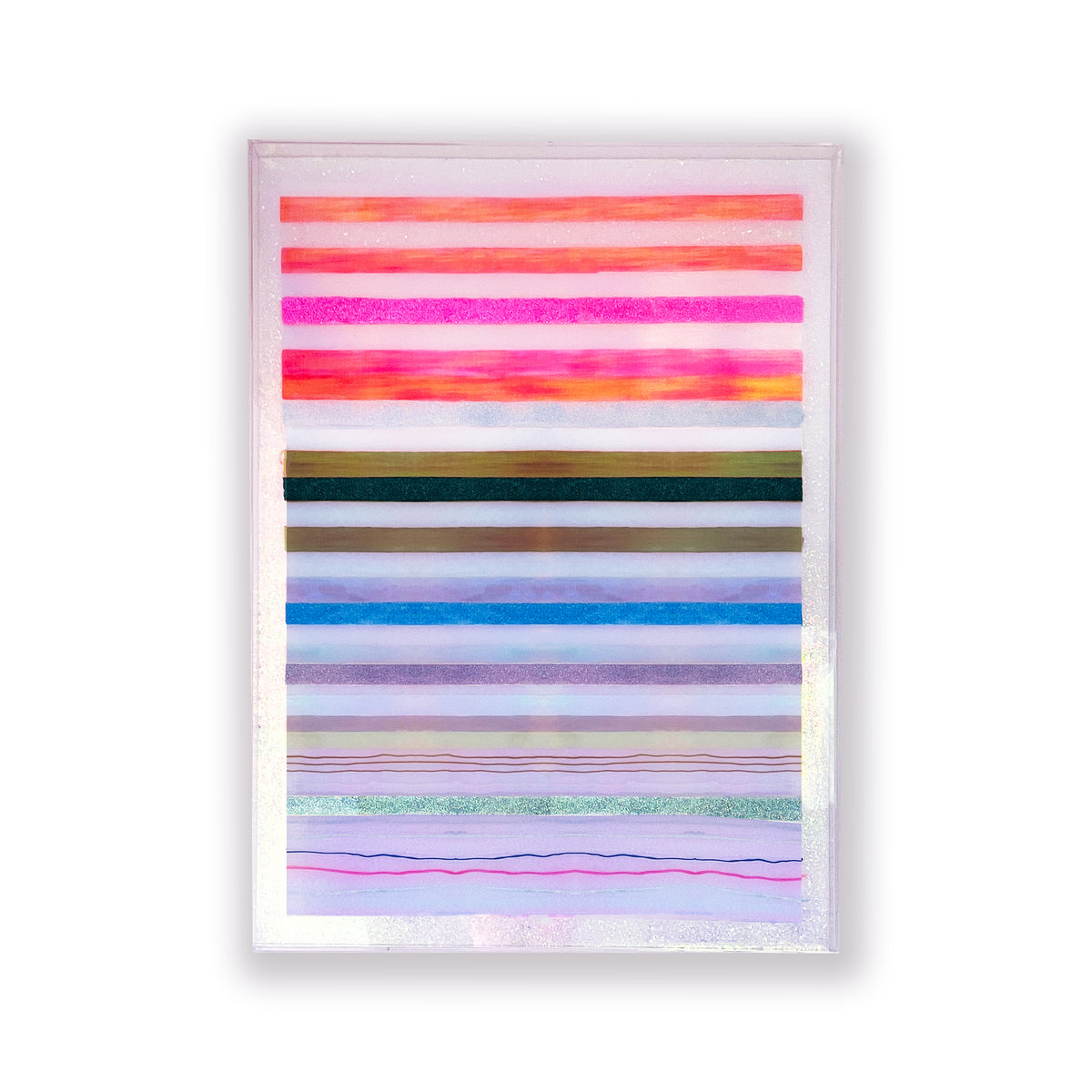 Original Artwork Commission: Chromatic Stripe Series
