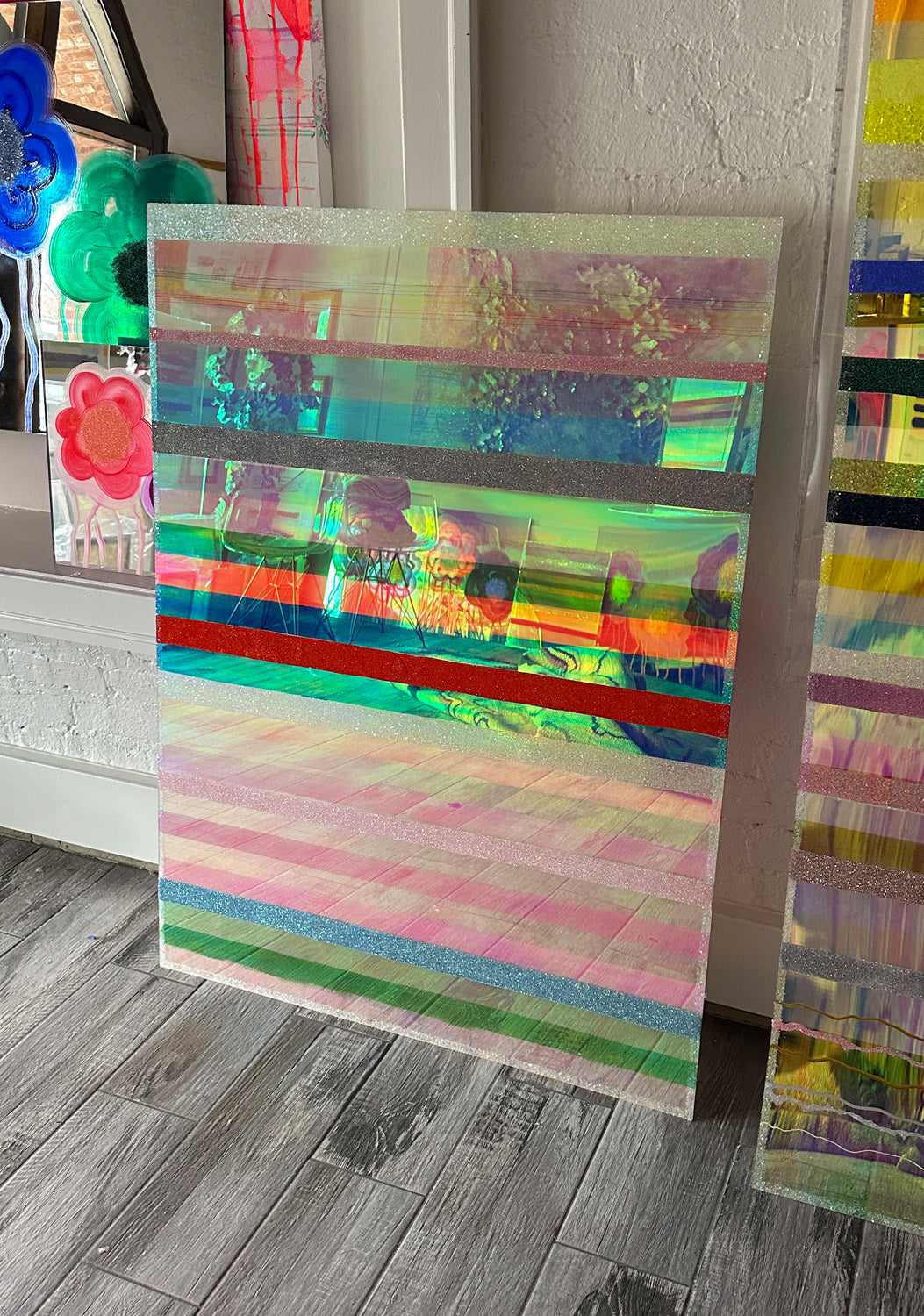 Chromatic Stripe #18 - Original Artwork | Original Art by artist Kristi Kohut