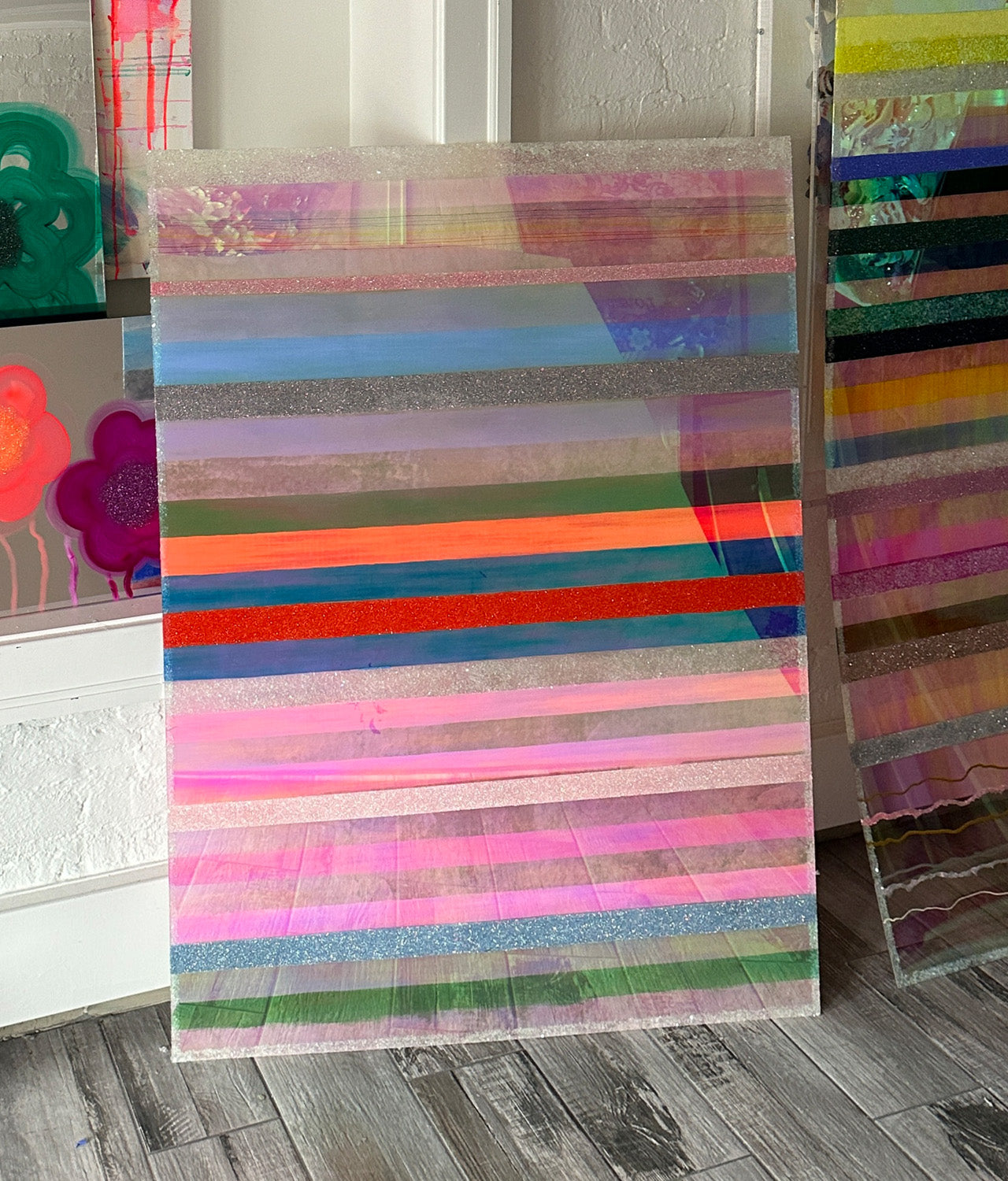 Chromatic Stripe #18 - Original Artwork | Original Art by artist Kristi Kohut
