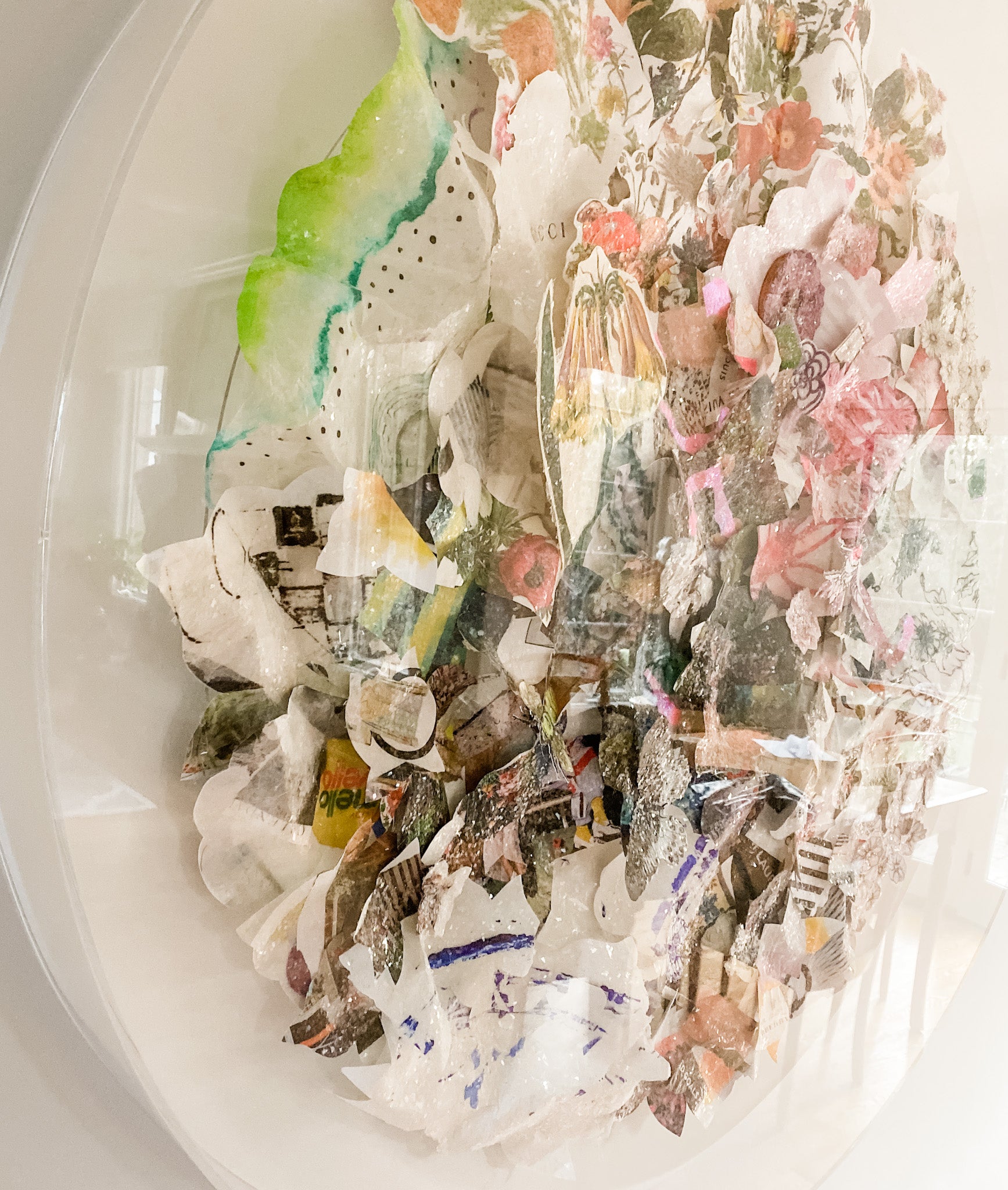 All The Pretty Flowers - Embellished Artwork | Original Art by artist Kristi Kohut