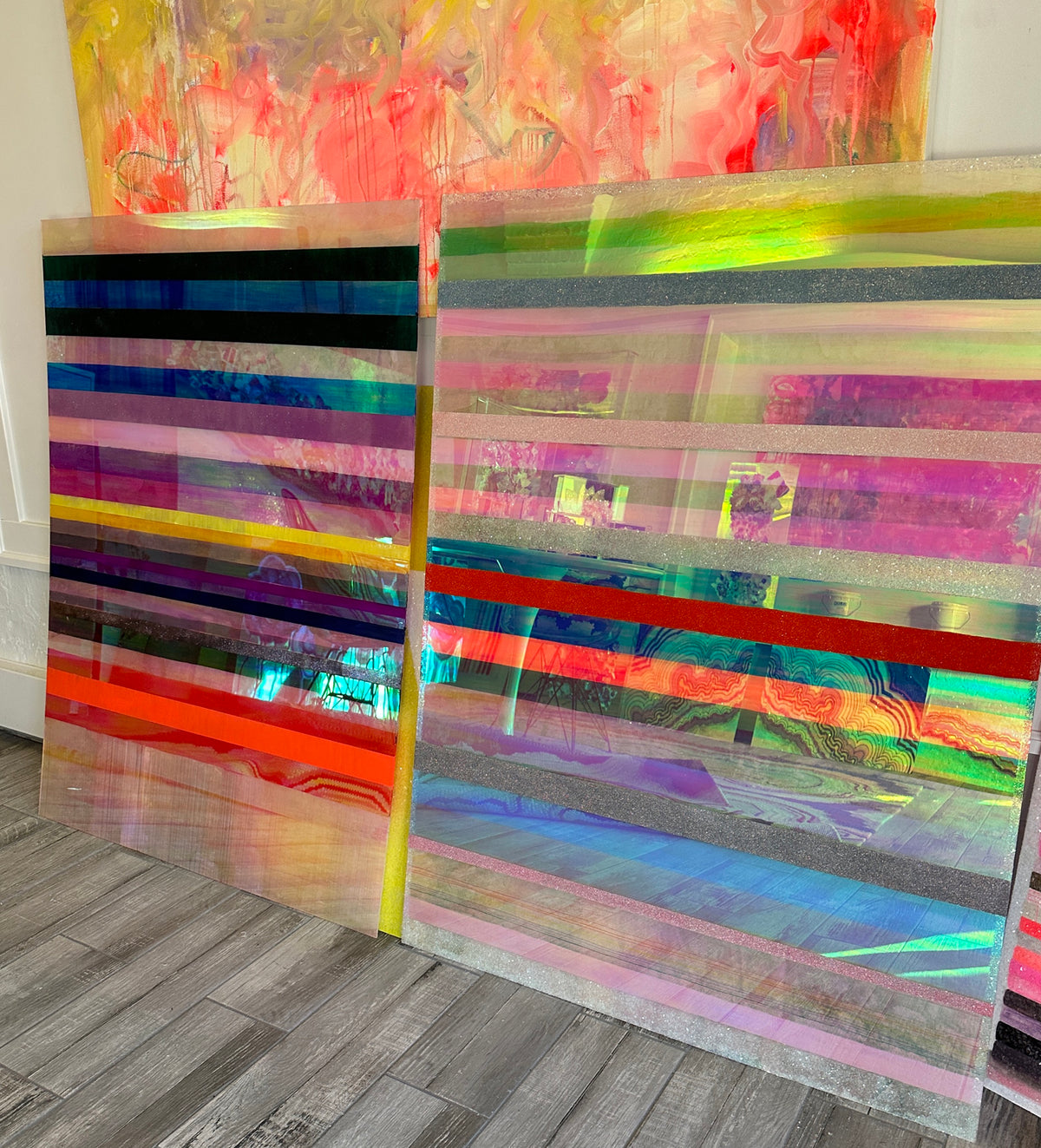 Chromatic Stripe #47 - Original Artwork | Original Art by artist Kristi Kohut