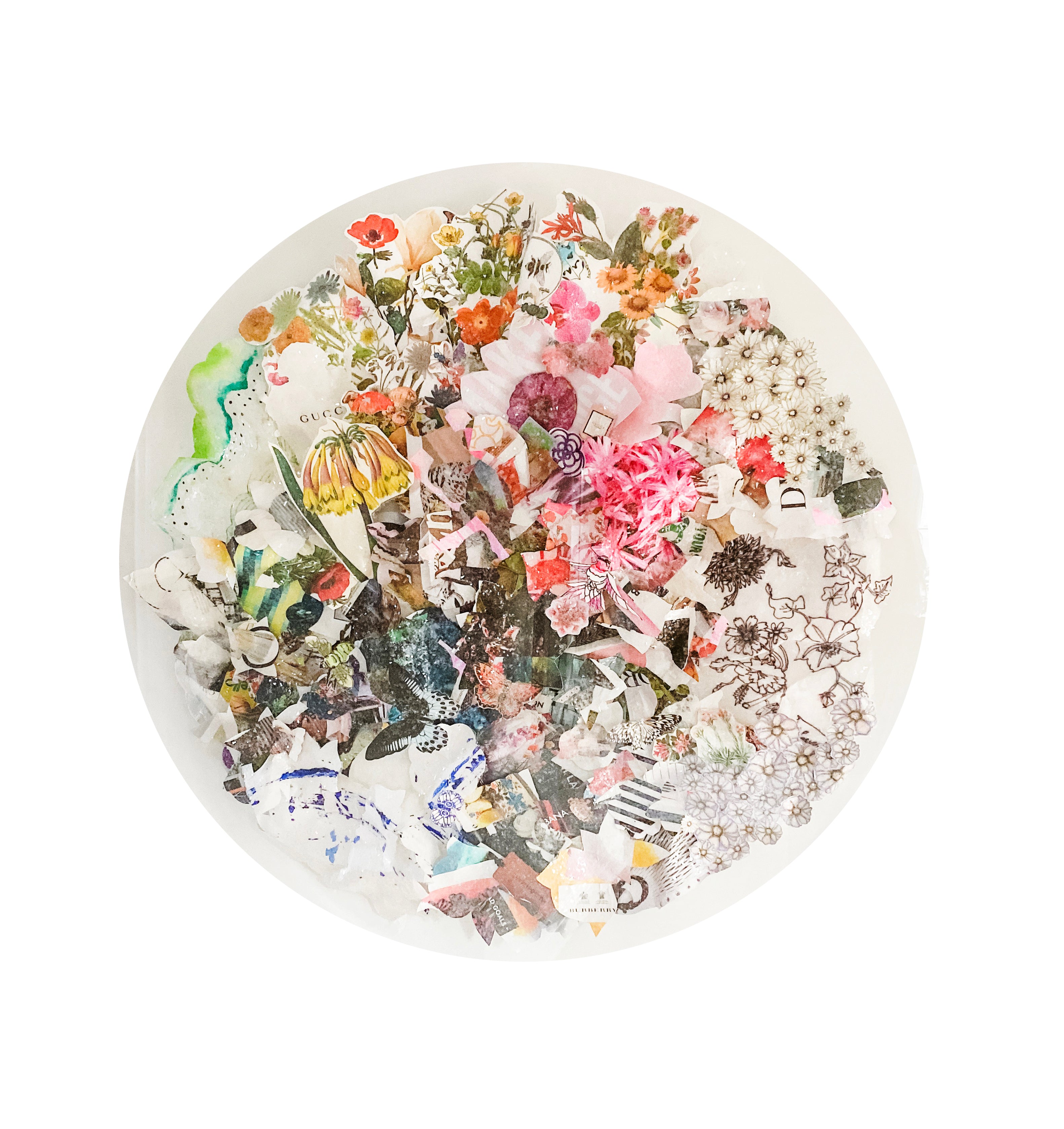 All The Pretty Flowers - Embellished Artwork | Original Art by artist Kristi Kohut