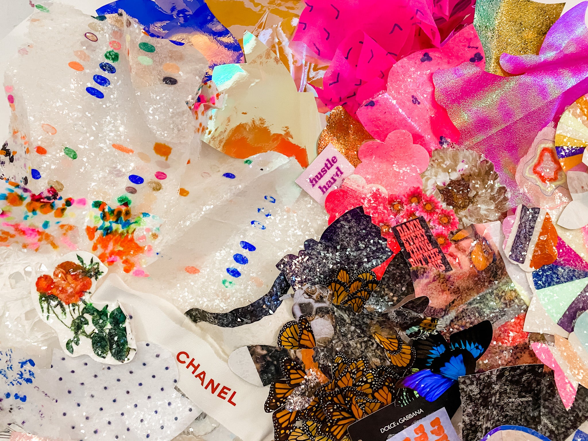 What You See Is What You Get - Embellished Artwork | Original Art by artist Kristi Kohut